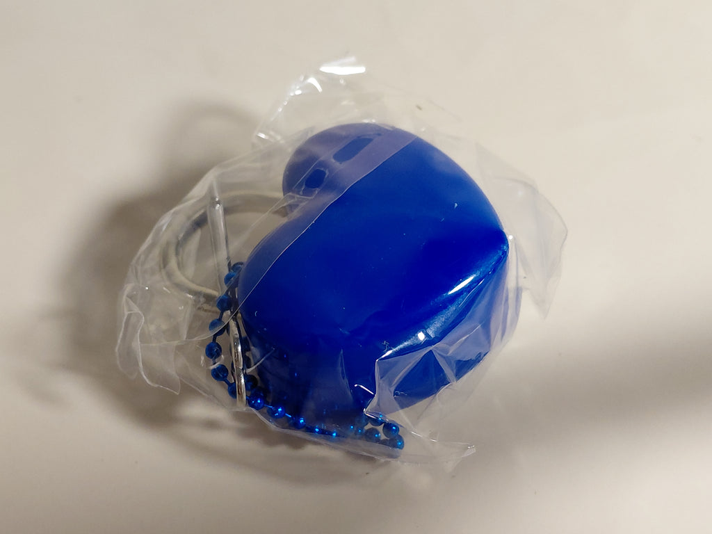 Shine bright! Lock your love! Heart padlock mascot [6. Blue]