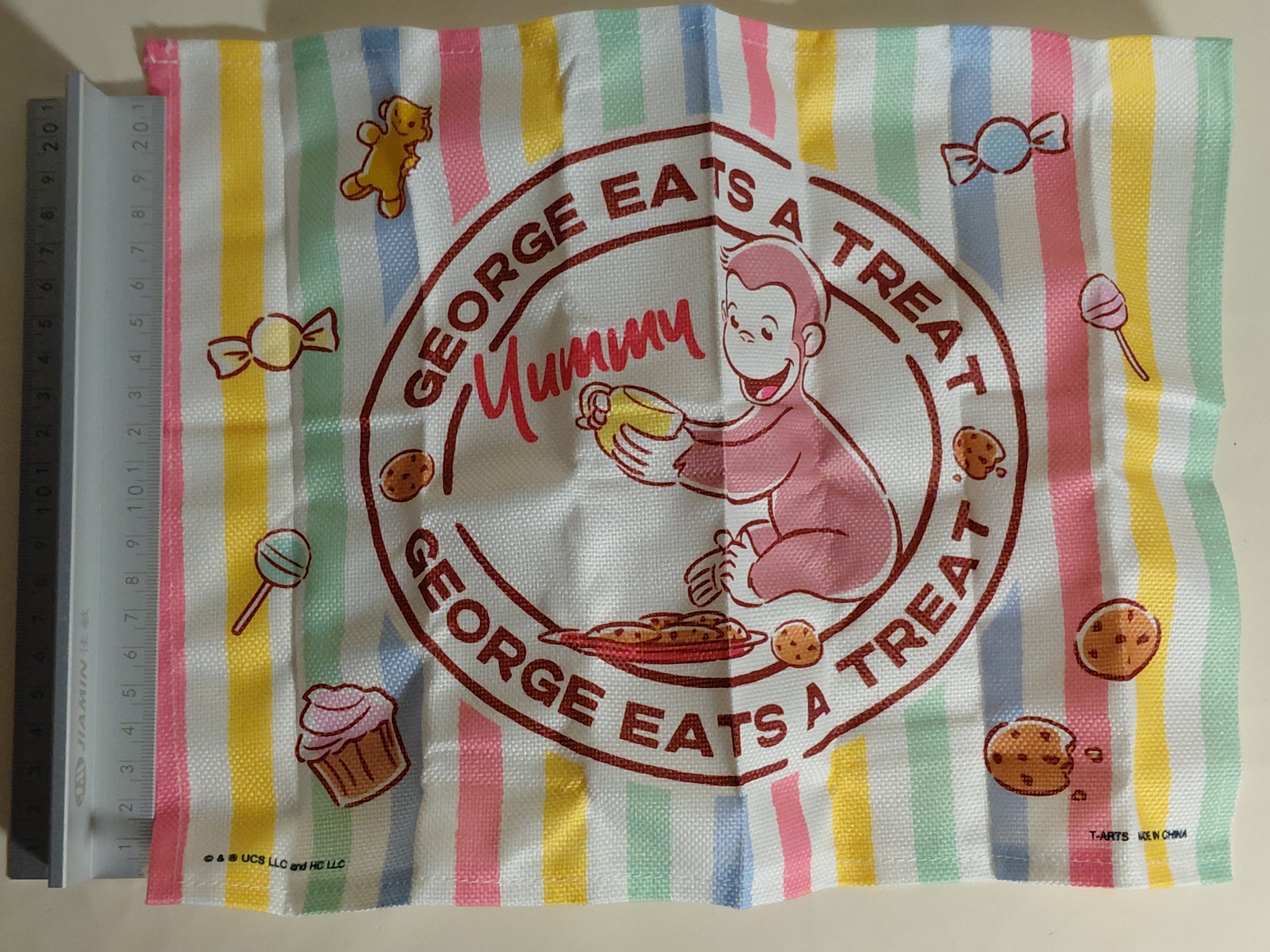Curious George Placemat - Cookies