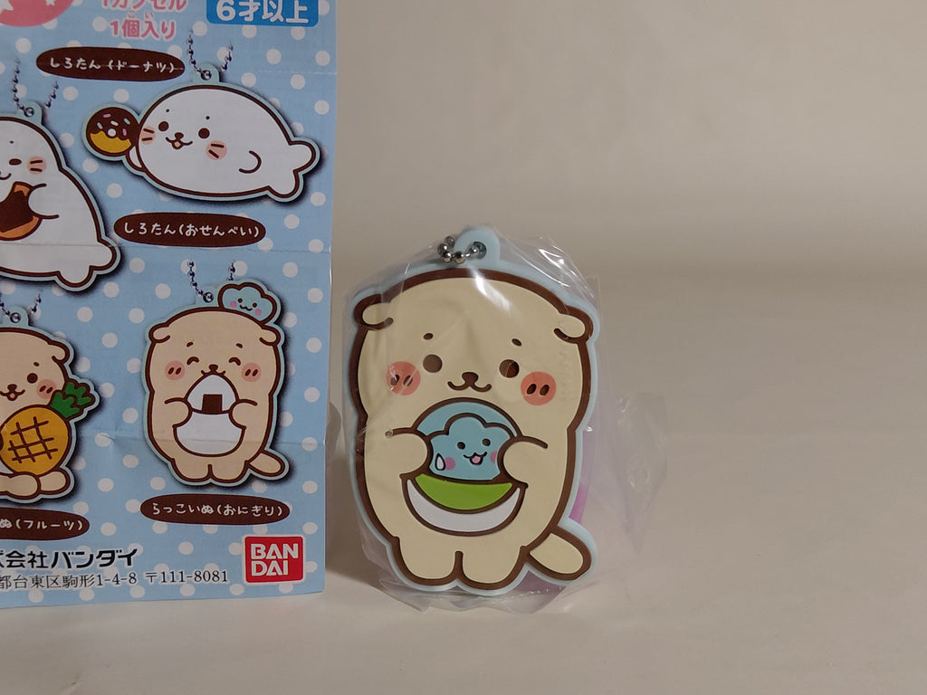 Shirotan & Rakkoinu Capsule Rubber Mascot Bandai