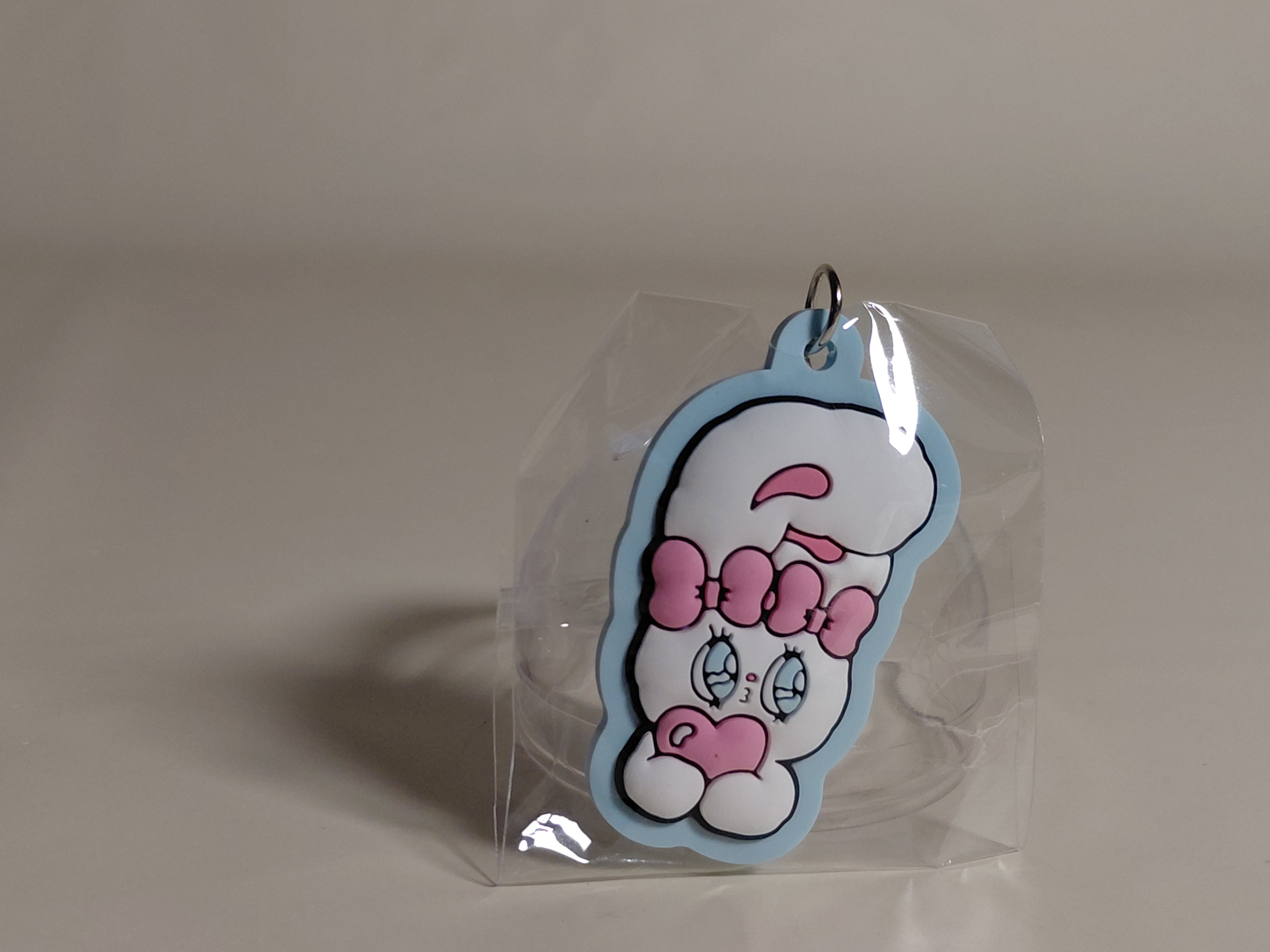 Esther Bunny Marker Rubber Charm - Cream Bunny (FACE)