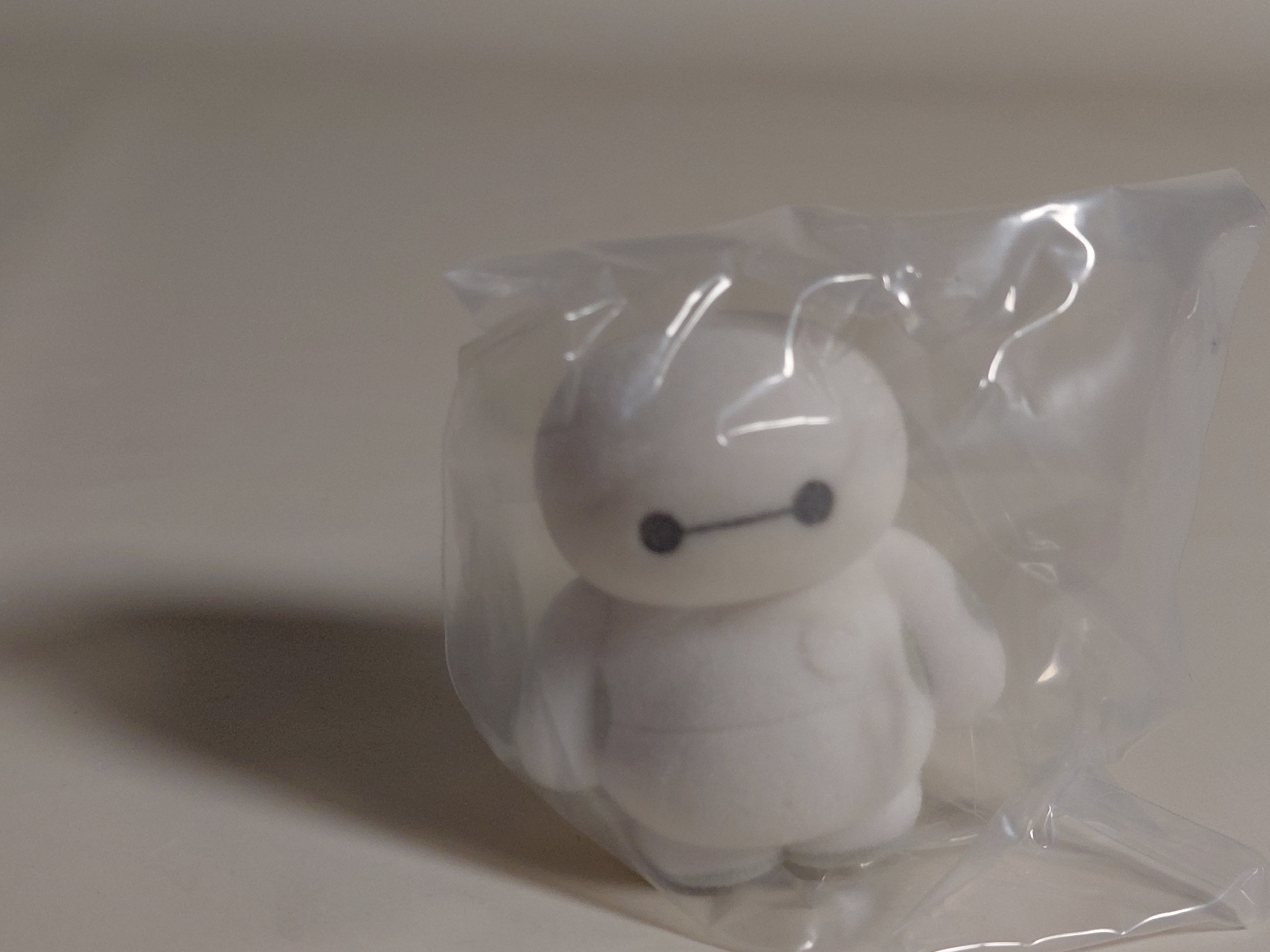 Disney Character Fluffy Flocked Doll Baymax