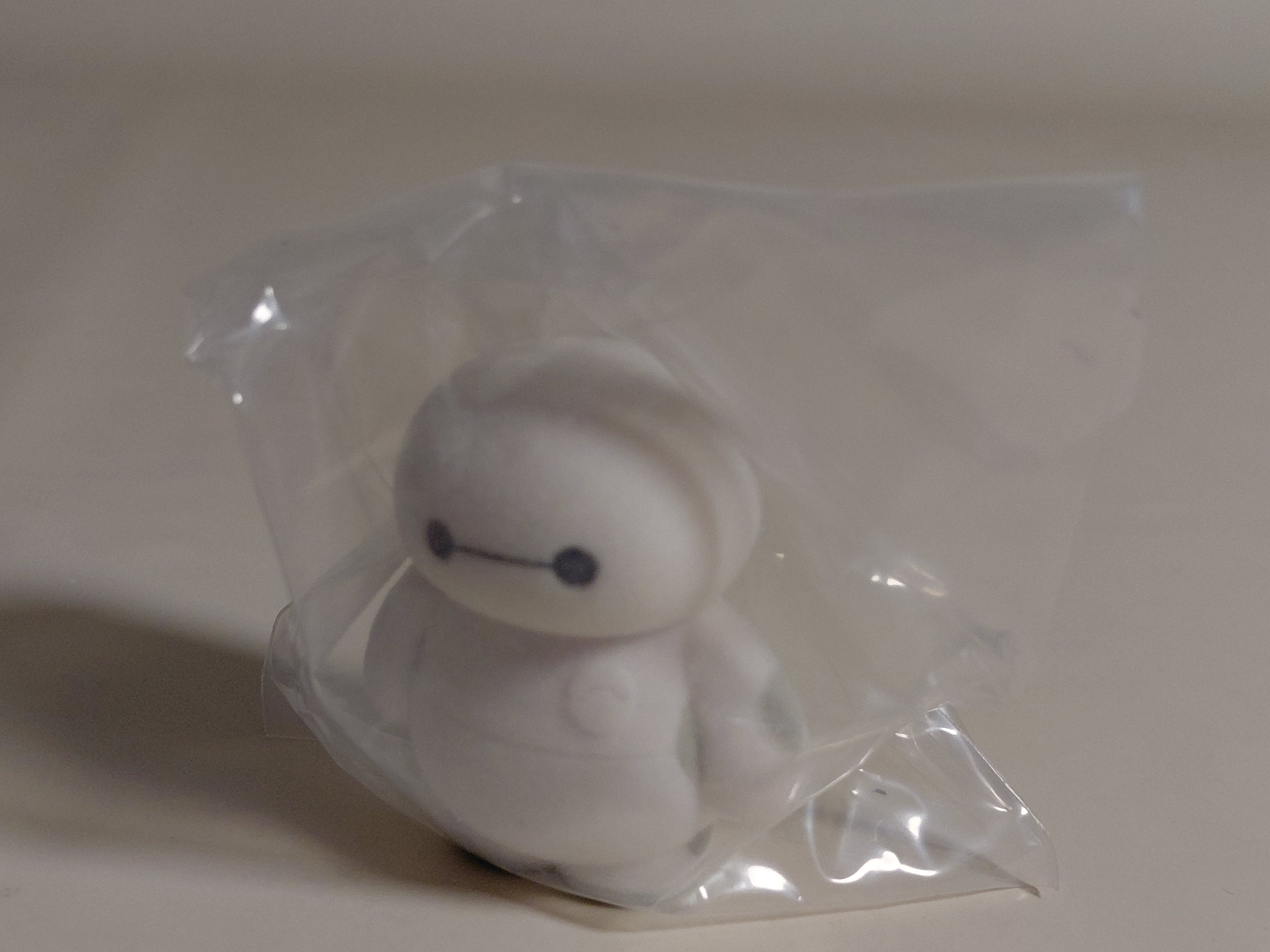 Disney Character Fluffy Flocked Doll Baymax