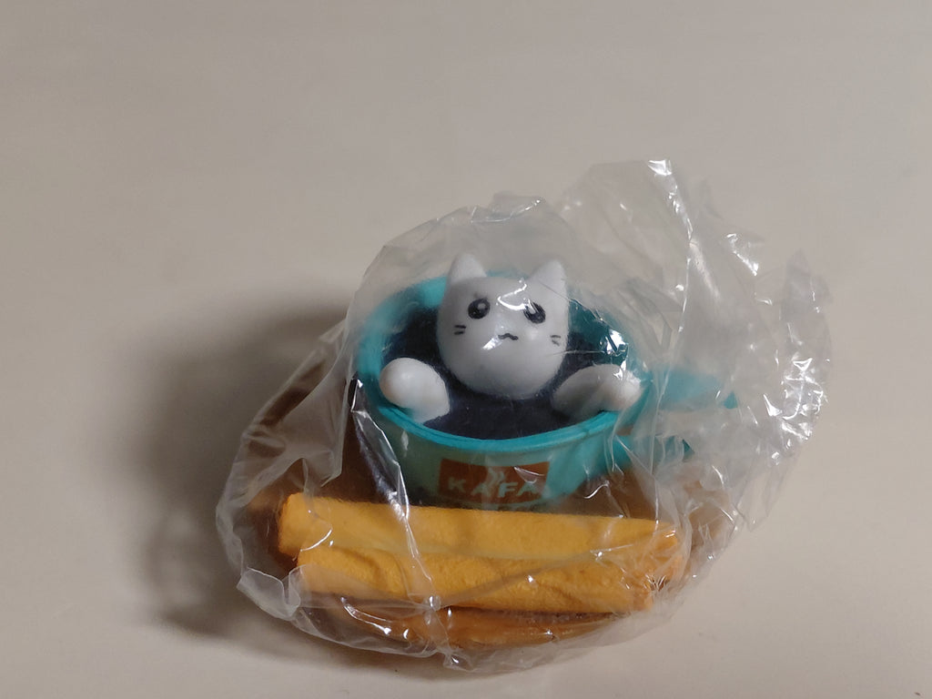 Bright Link Gashapon - Kitten Cafe: White Cat Moka