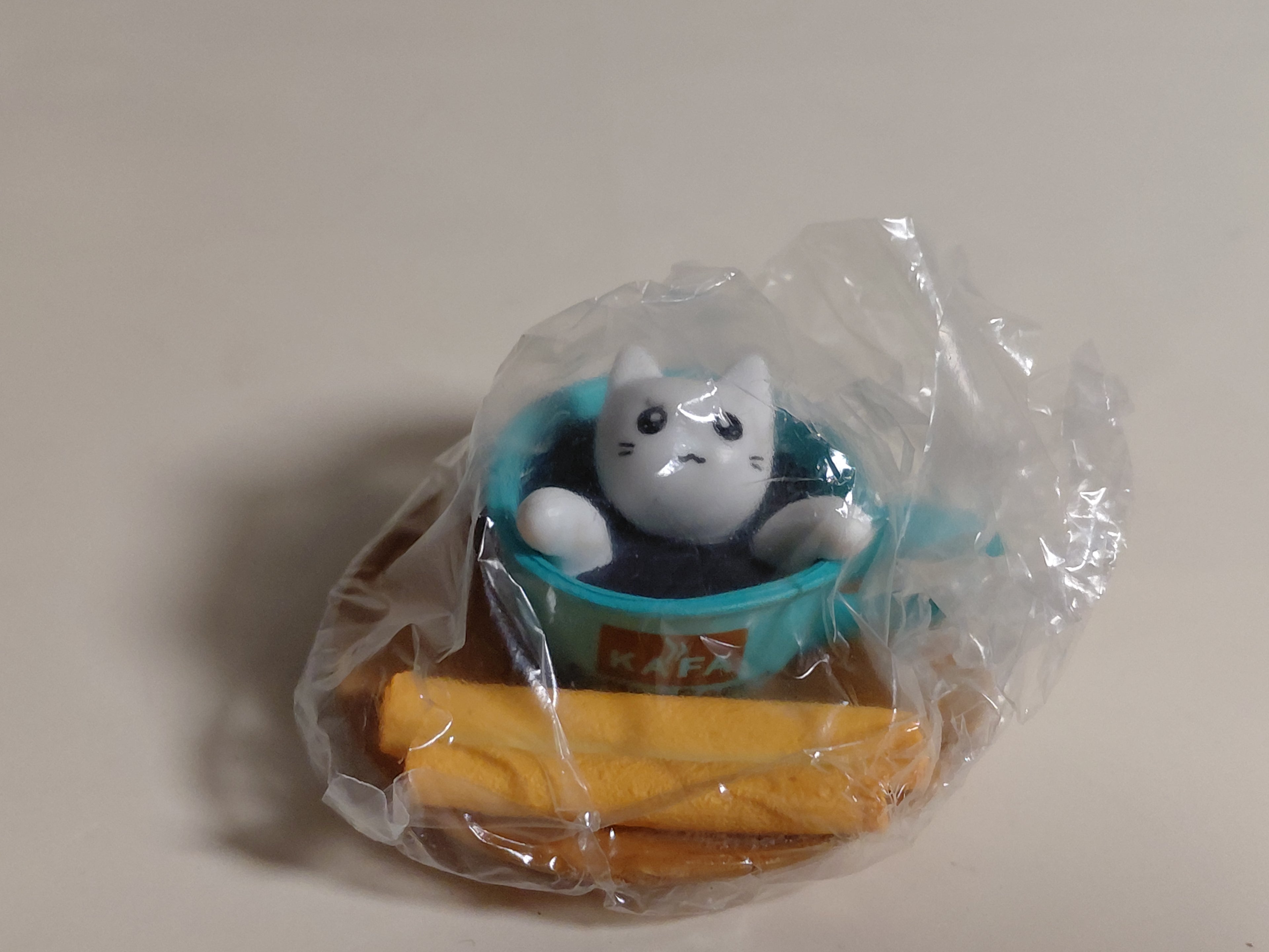 Bright Link Gashapon - Kitten Cafe: White Cat Moka