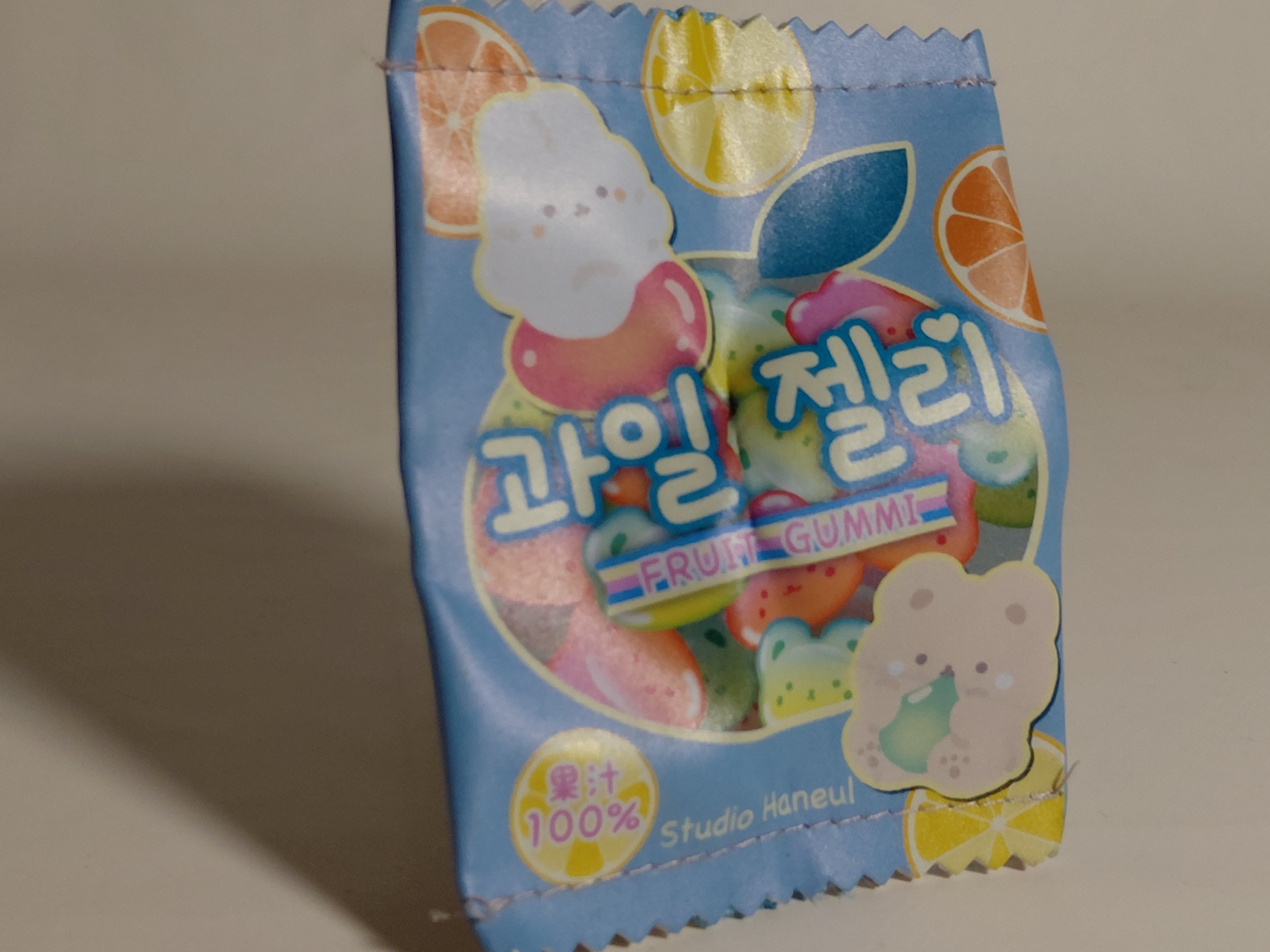 Studio Haneul Dessert & Snack Mini Bags: Juicy Fruit Gummy Pouch