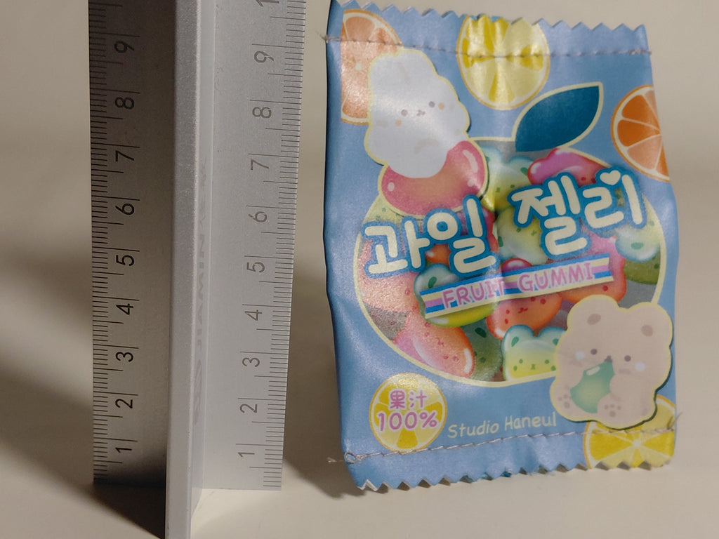 Studio Haneul Dessert & Snack Mini Bags: Juicy Fruit Gummy Pouch