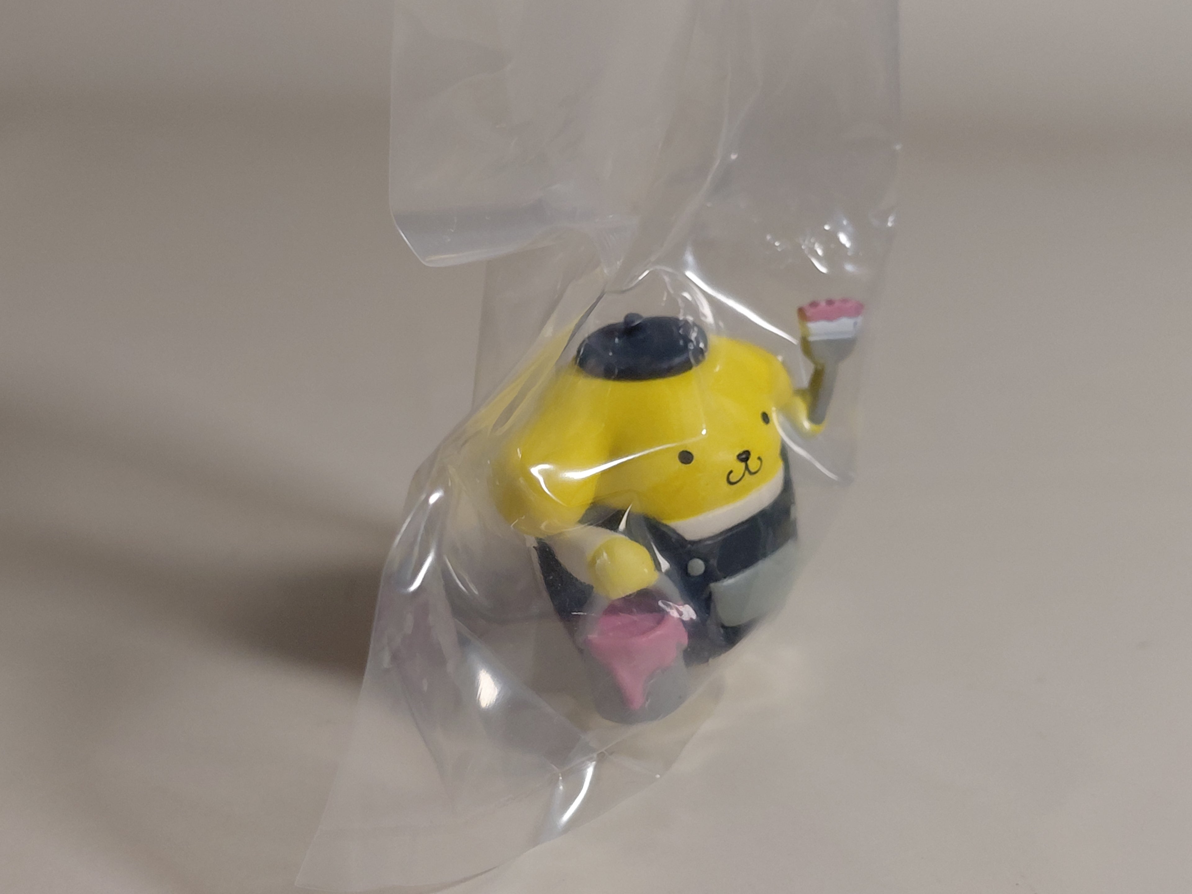 Sanrio Pompompurin purin mini figure capsule toy gacha paint figure cool pop pur