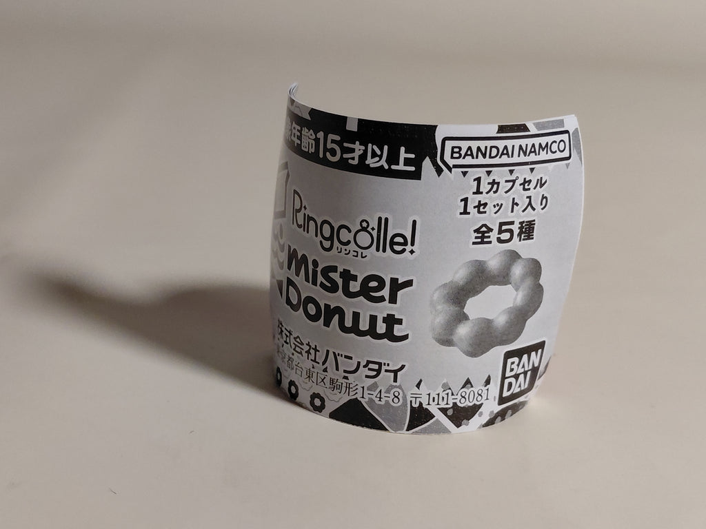 Mister Donut Ringcolle! Ring Mister Donut Miniature - Strawberry Ring