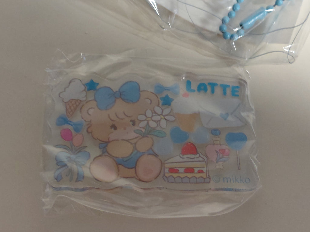 Mikko characters LATTE key chain
