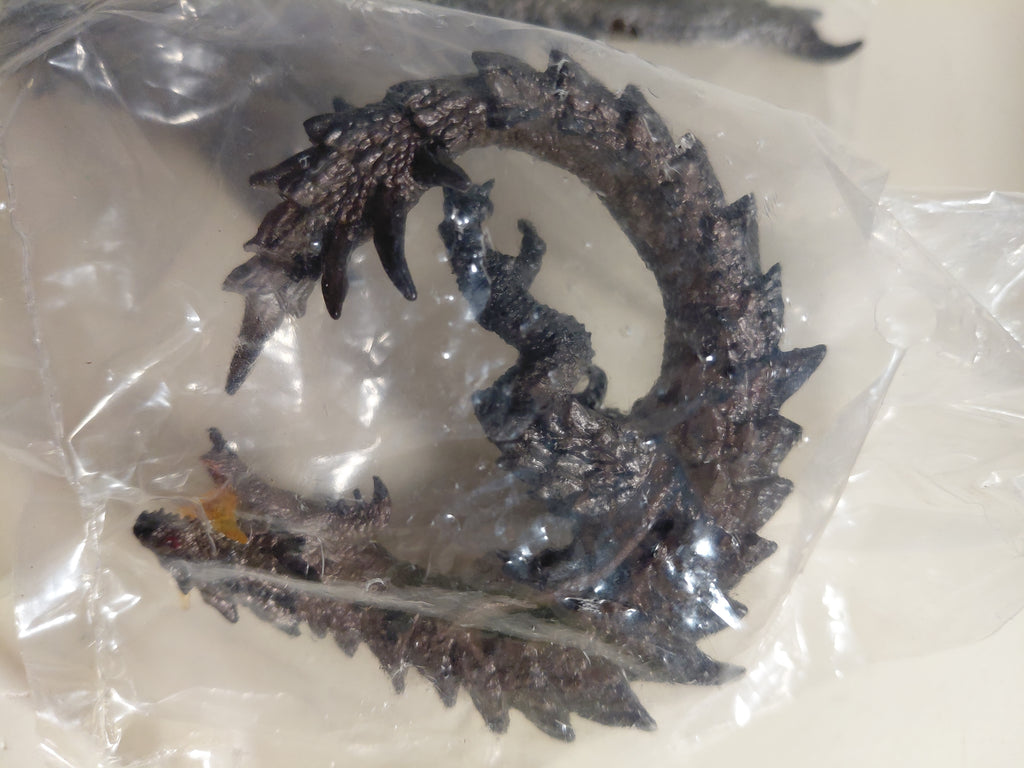 Monster Hunter 5.5" Rage Fire Breathe Silver Rathalos Figure Builder Bandai