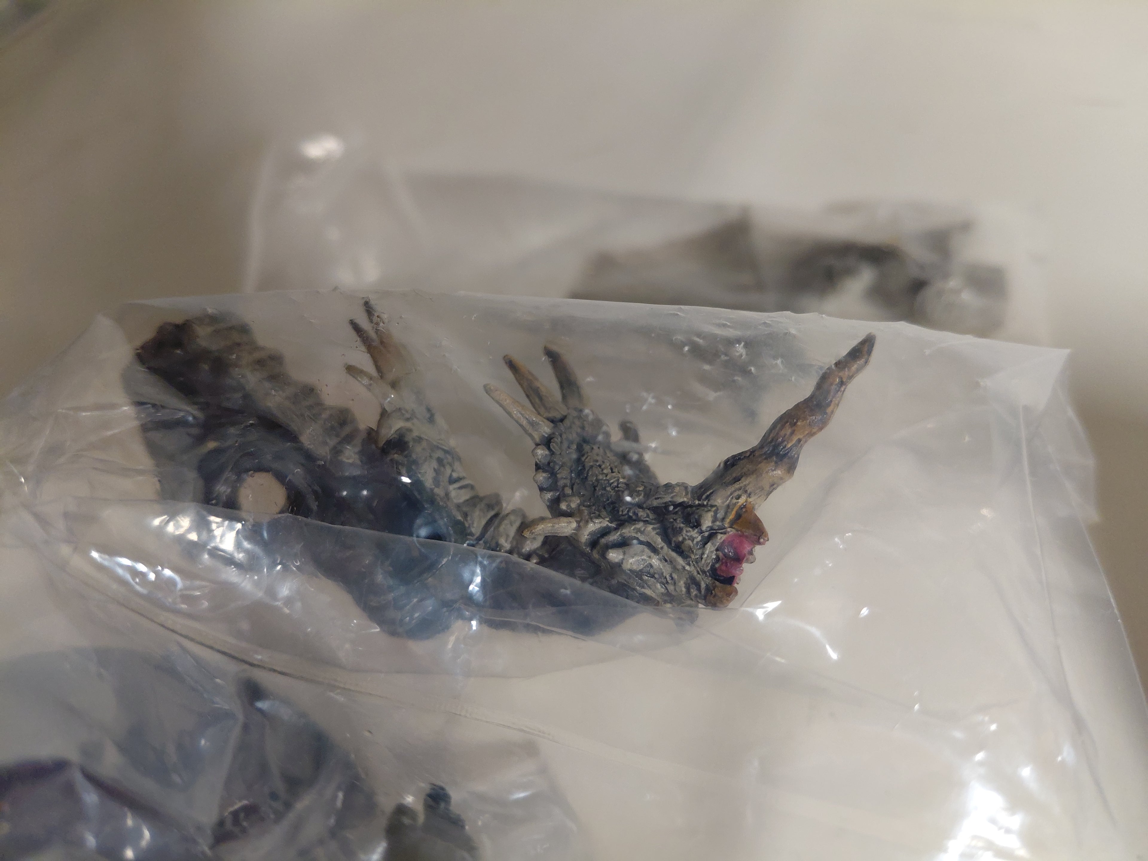 Monster Hunter Vol.4 3" White Monoblos Figure Builder Super Shaped Soul