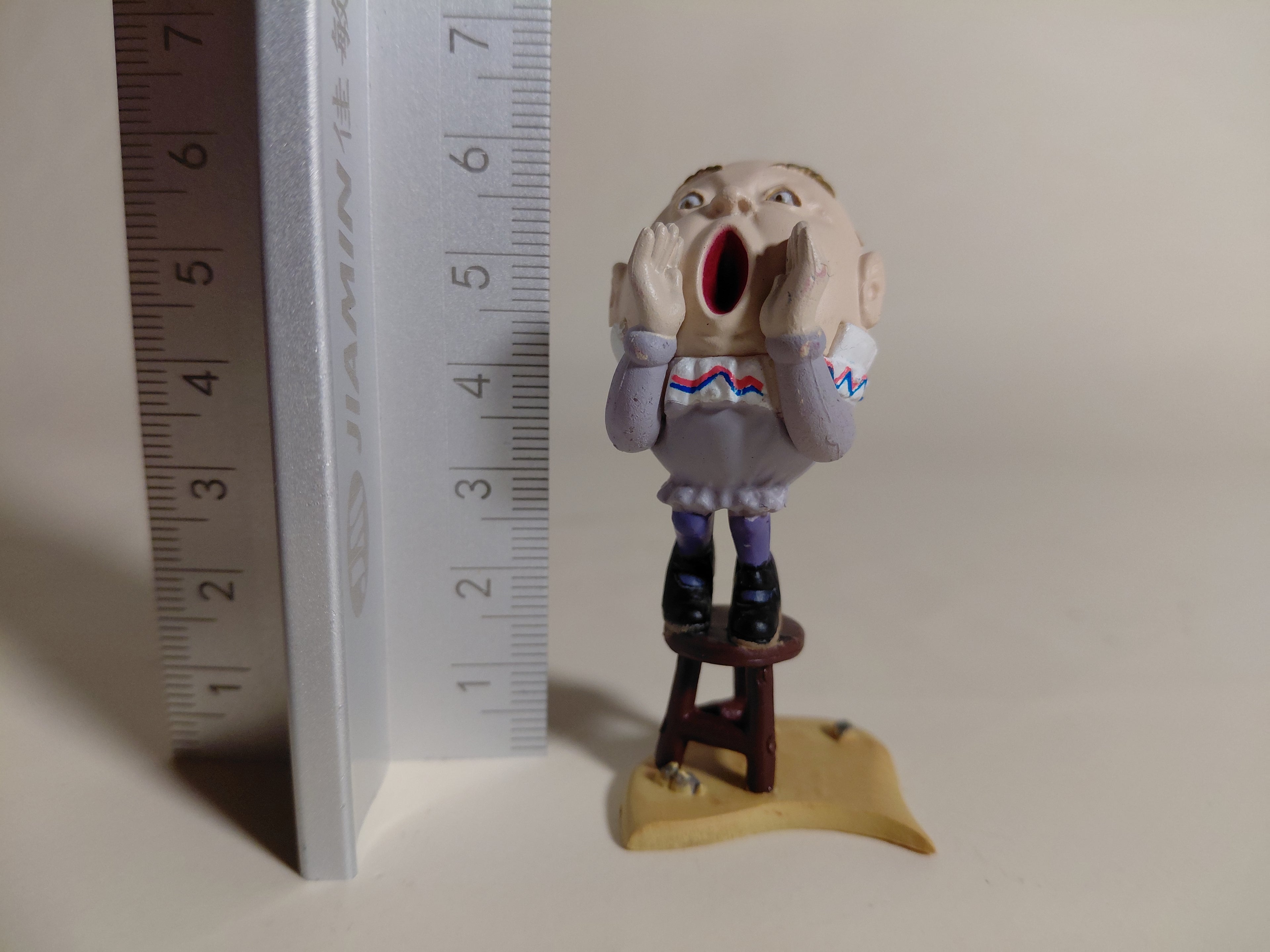 Humpty Dumpty from "Alice in the Land of Dolls Part 3: Alice's Figure Collection"