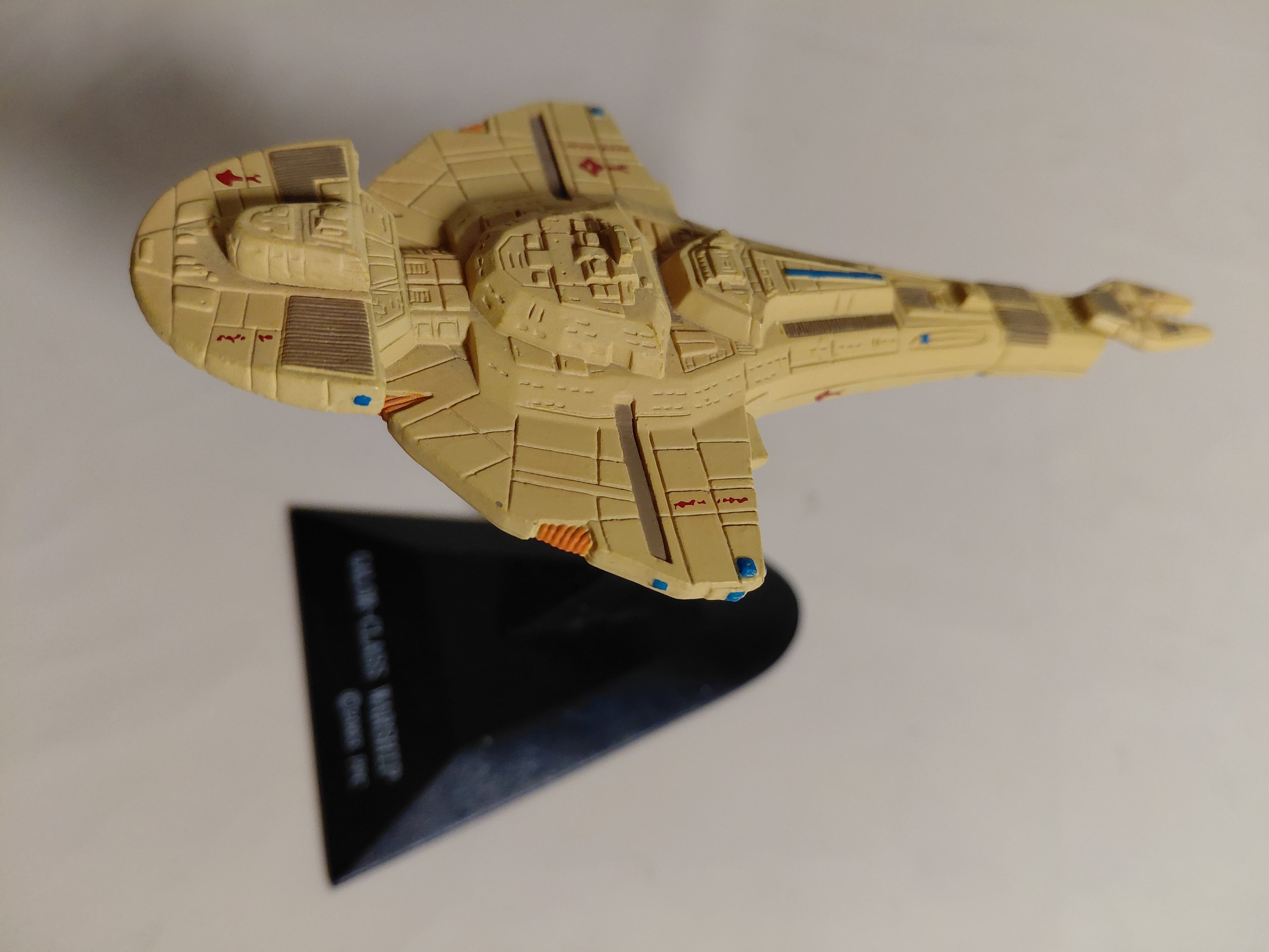Star Trek Galor-Class Warship 4" figure Furuta Japan