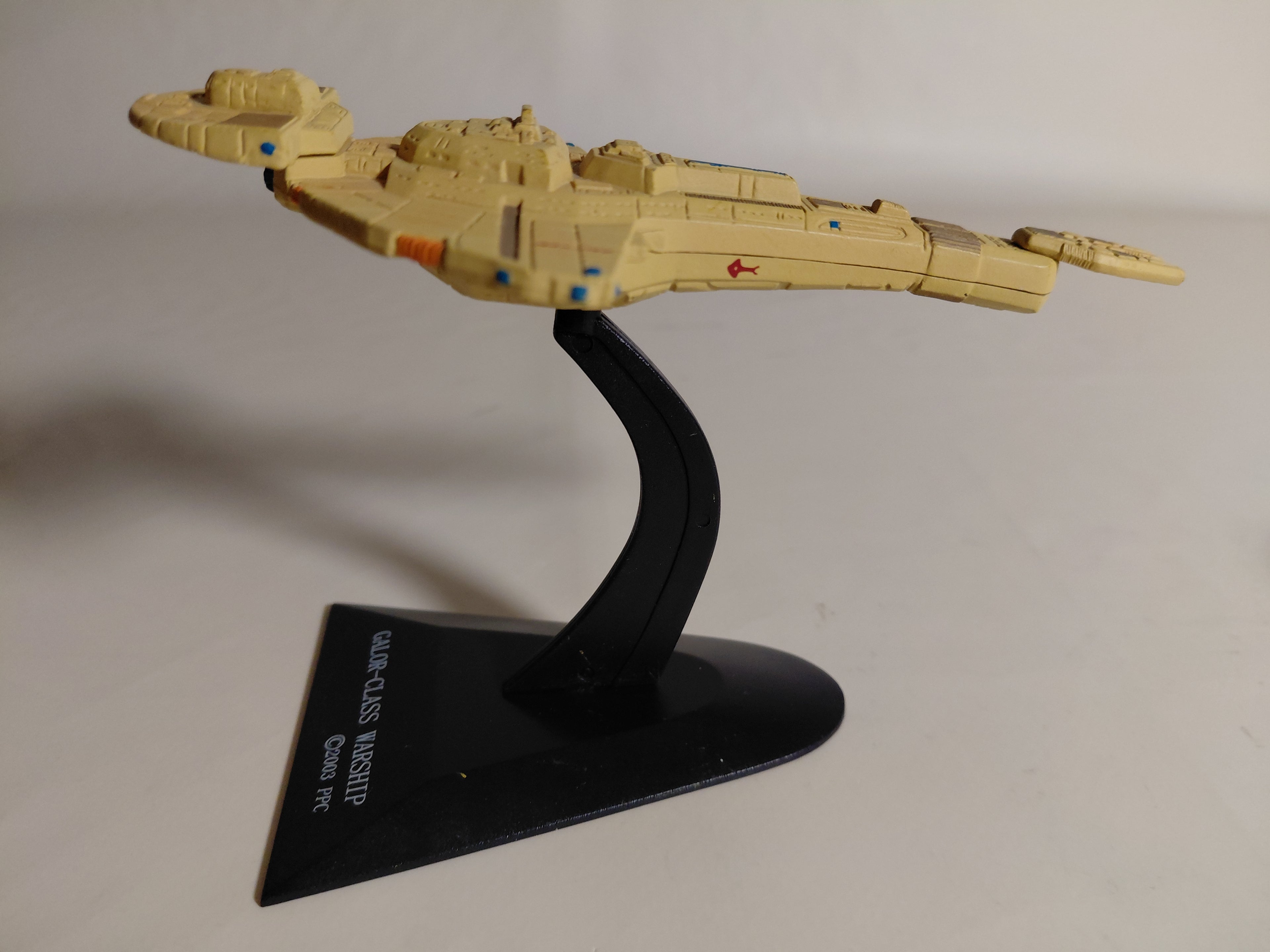Star Trek Galor-Class Warship 4" figure Furuta Japan