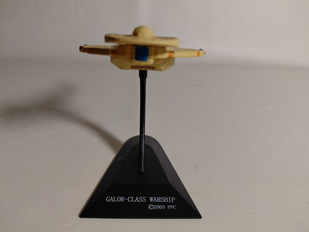 Star Trek Galor-Class Warship 4" figure Furuta Japan