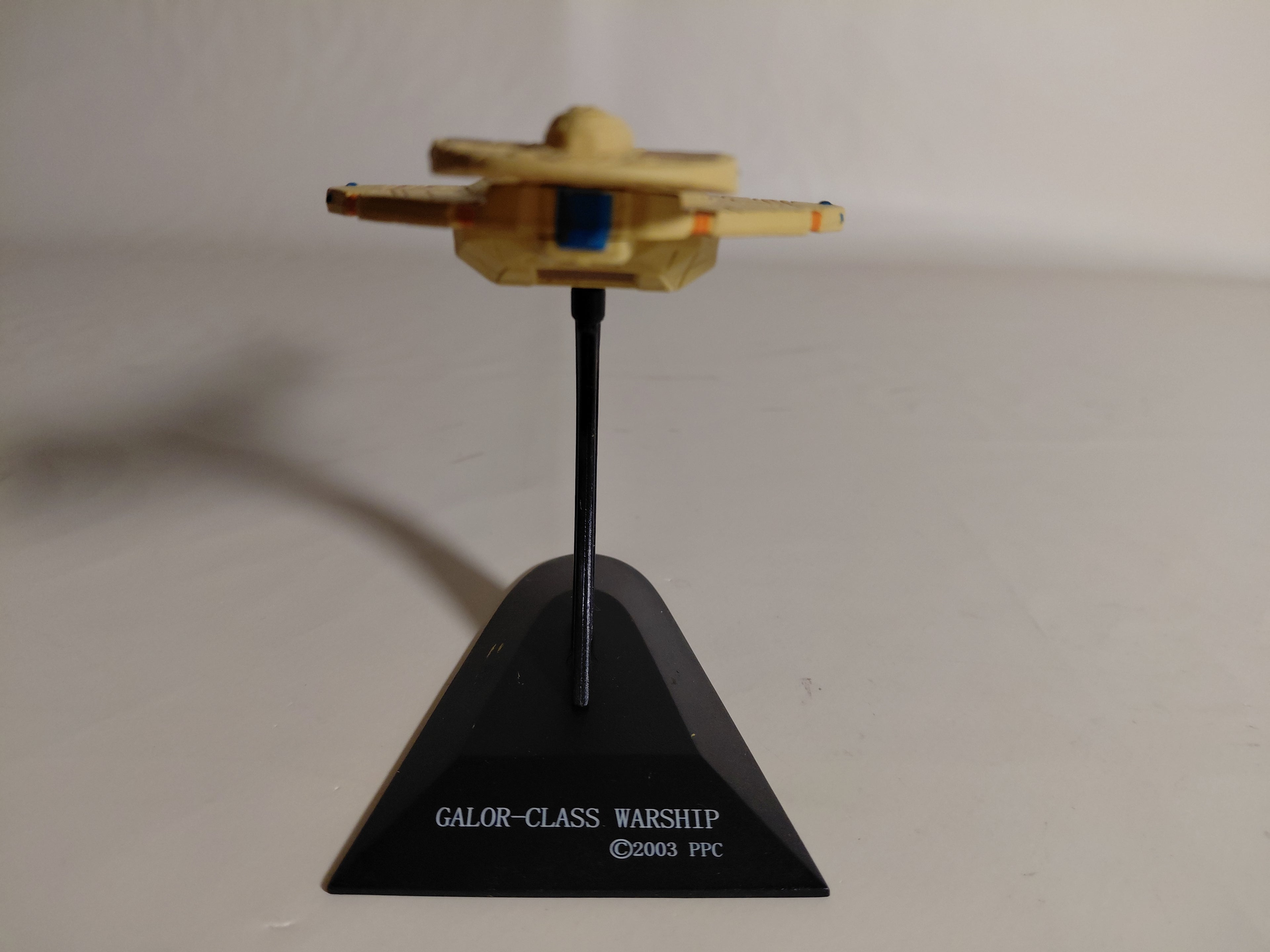 Star Trek Galor-Class Warship 4" figure Furuta Japan