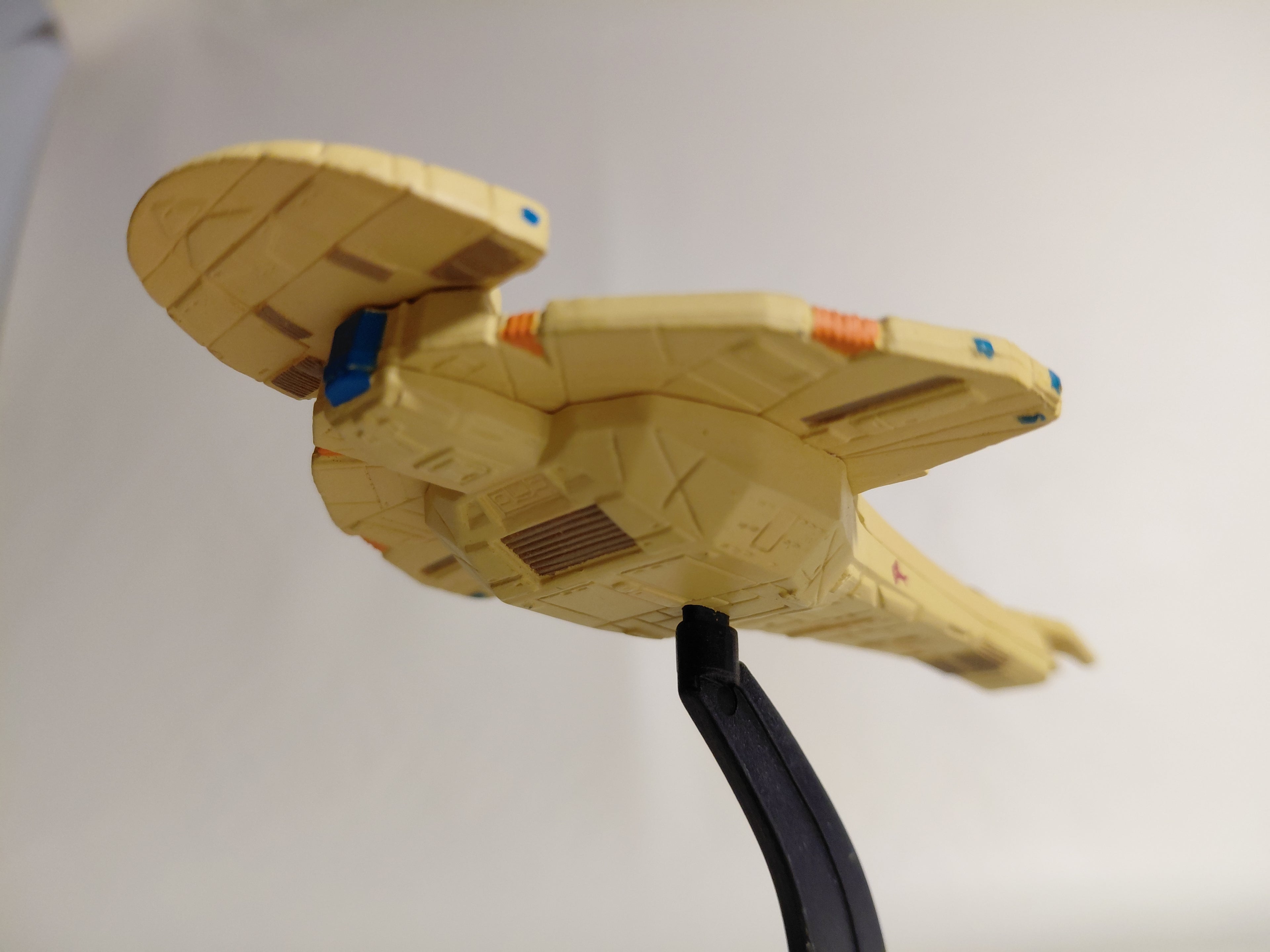 Star Trek Galor-Class Warship 4" figure Furuta Japan