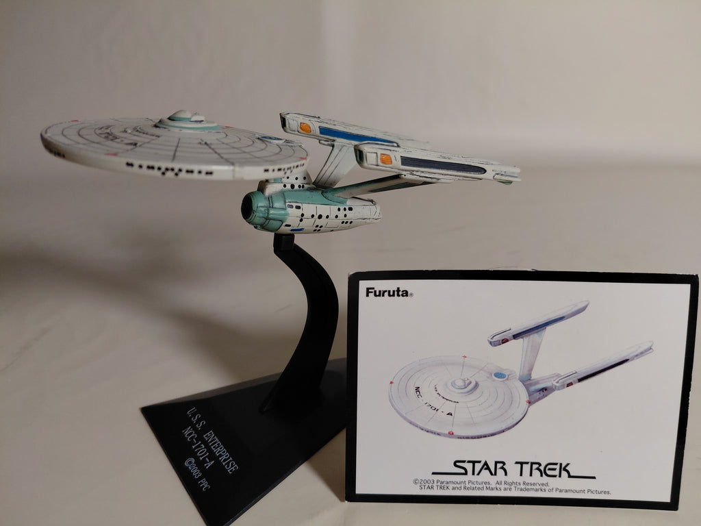 Star Trek Future USS Enterprise NCC-1701-A Spaceship figure Furuta Japan