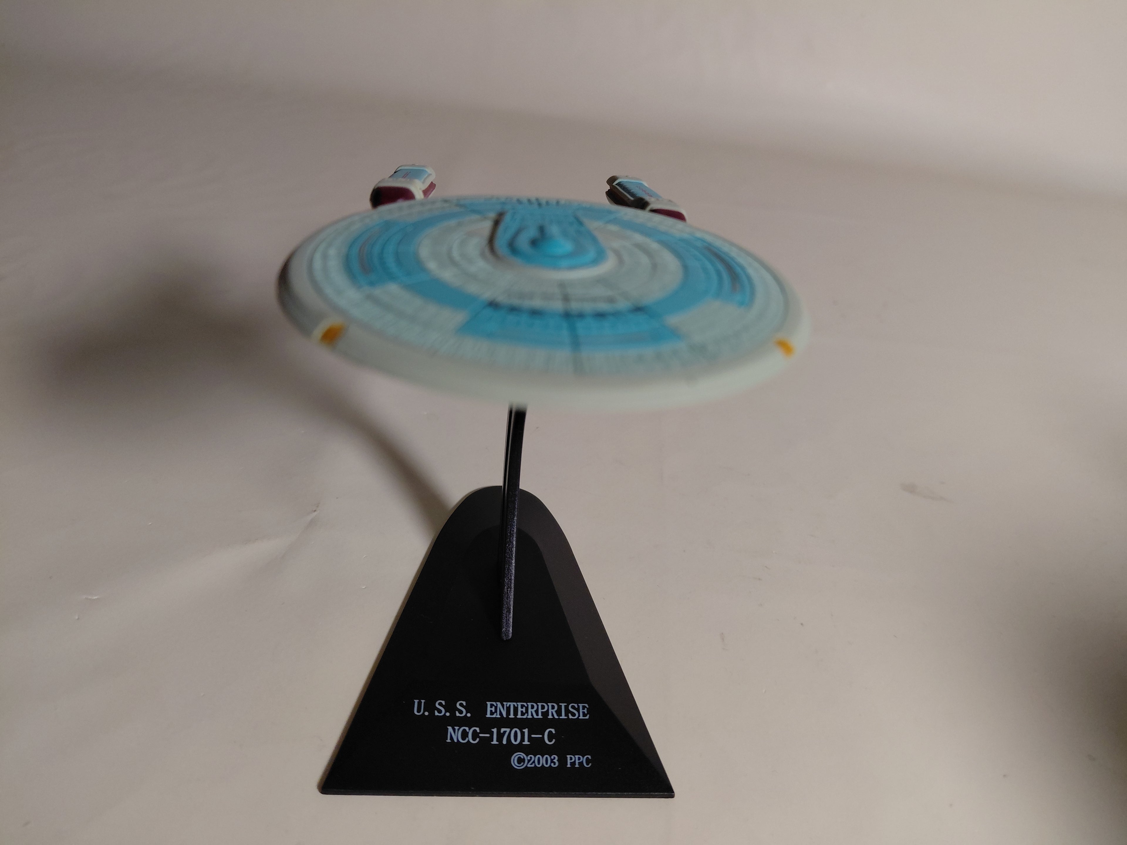 U.S.S. Enterprise NCC-1701-C Furuta Star Trek Federation Ships & Alien Ships Collection 2 Miniature Display Model
