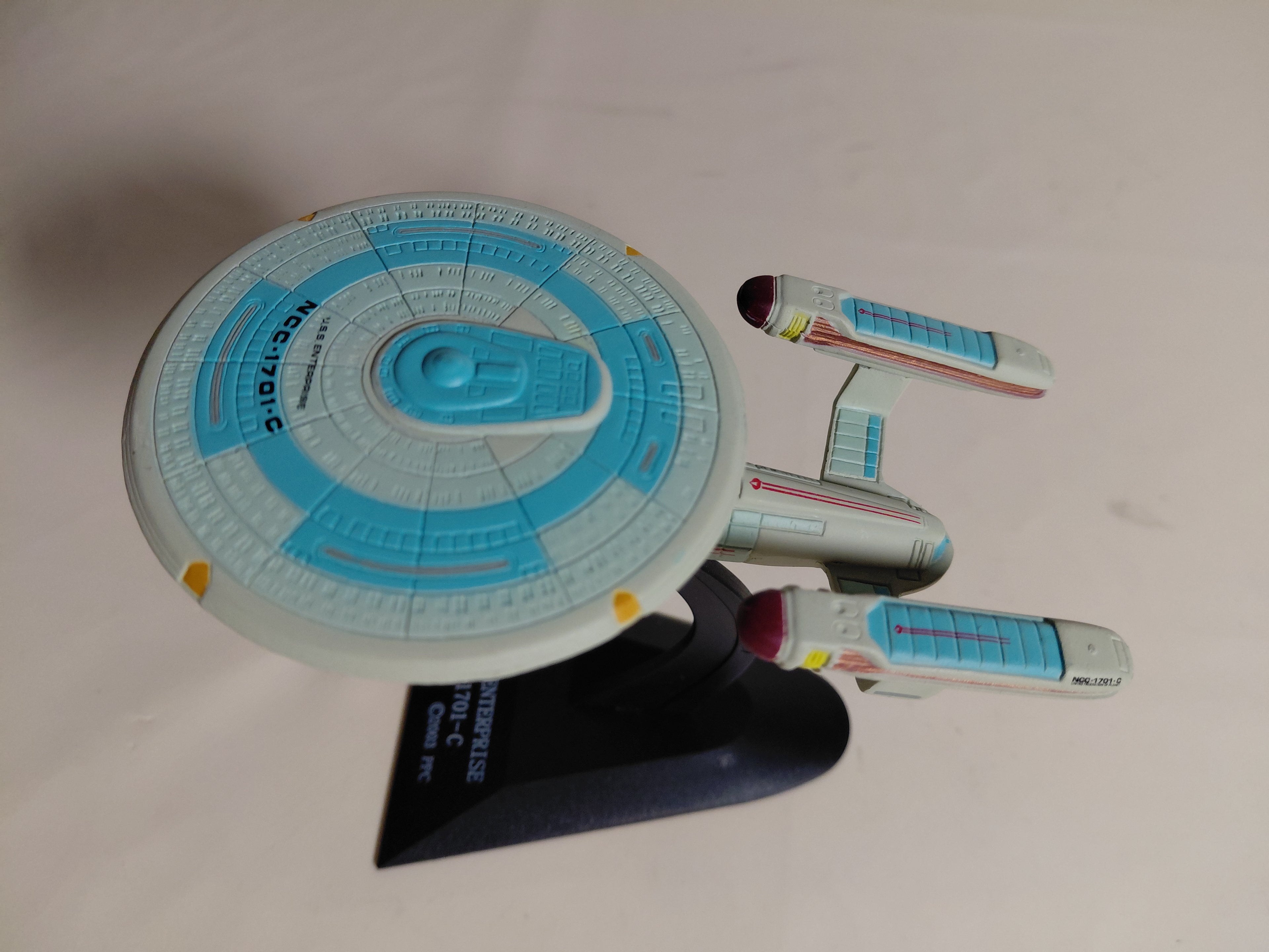 U.S.S. Enterprise NCC-1701-C Furuta Star Trek Federation Ships & Alien Ships Collection 2 Miniature Display Model
