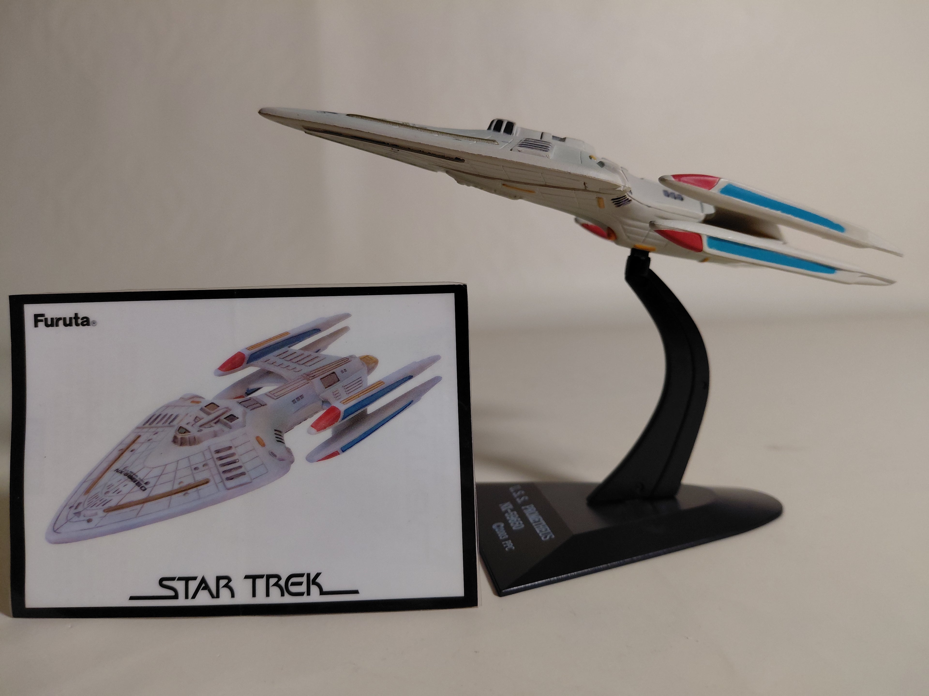 STAR TREK NCC-1701 U.S.S. ENTERPRISE -B Furuta JAPAN