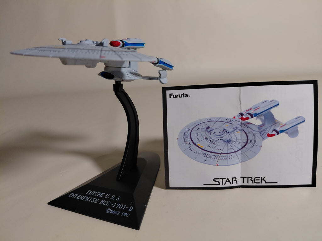 Furuta Star Trek 2 Future USS Enterprise NCC-1701-D Spaceshi