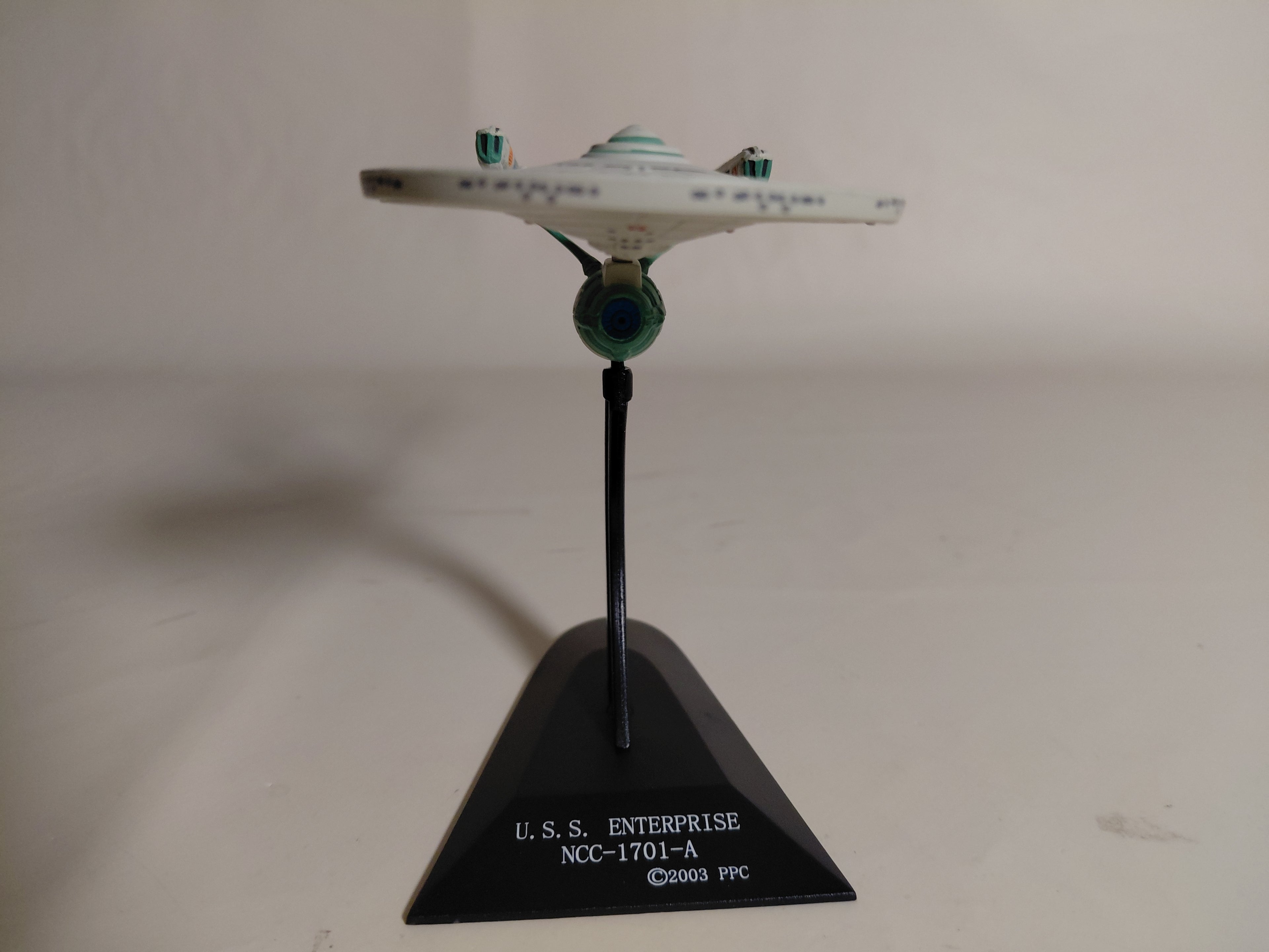 Star Trek Future USS Enterprise NCC-1701-A Display spaceship