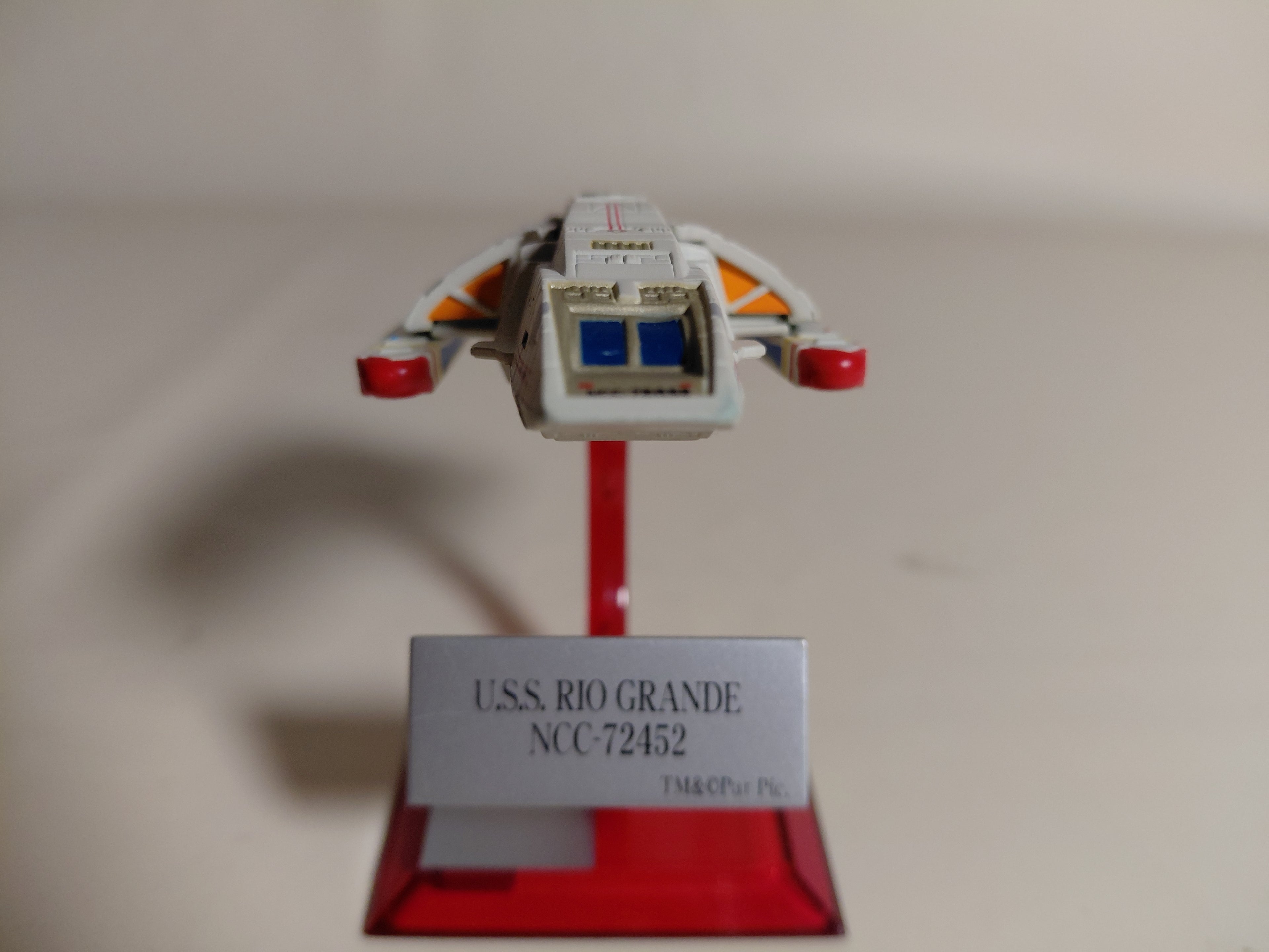 Star Trek Federation Ships & Alien Ships Collect. - Furuta - USS Rio Grande NCC-72452 (Beta Series 03)
