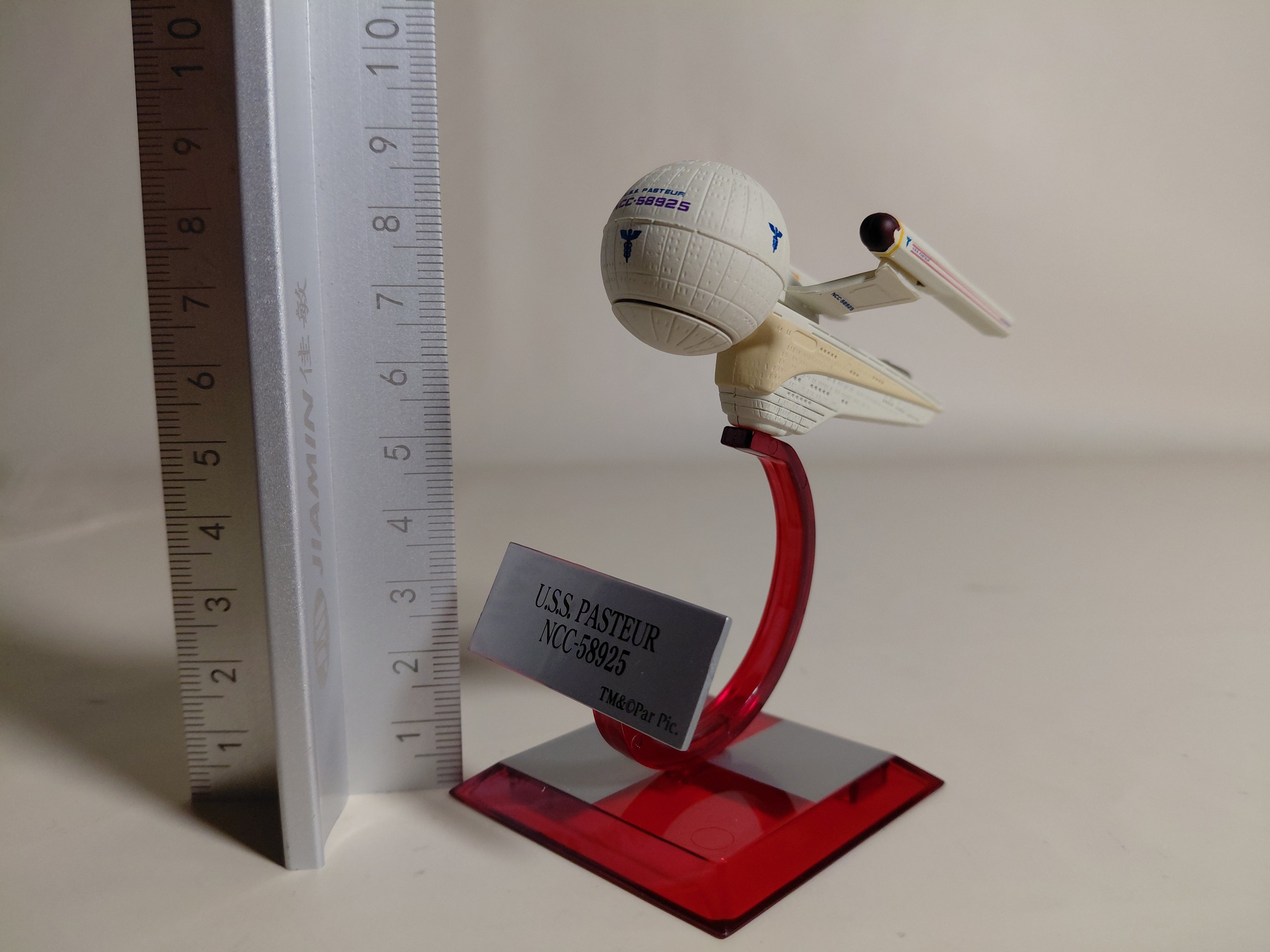 Furuta Star Trek Vol 3 Beta Series No.2 U.S.S. Pasteur NCC-58925 Miniature