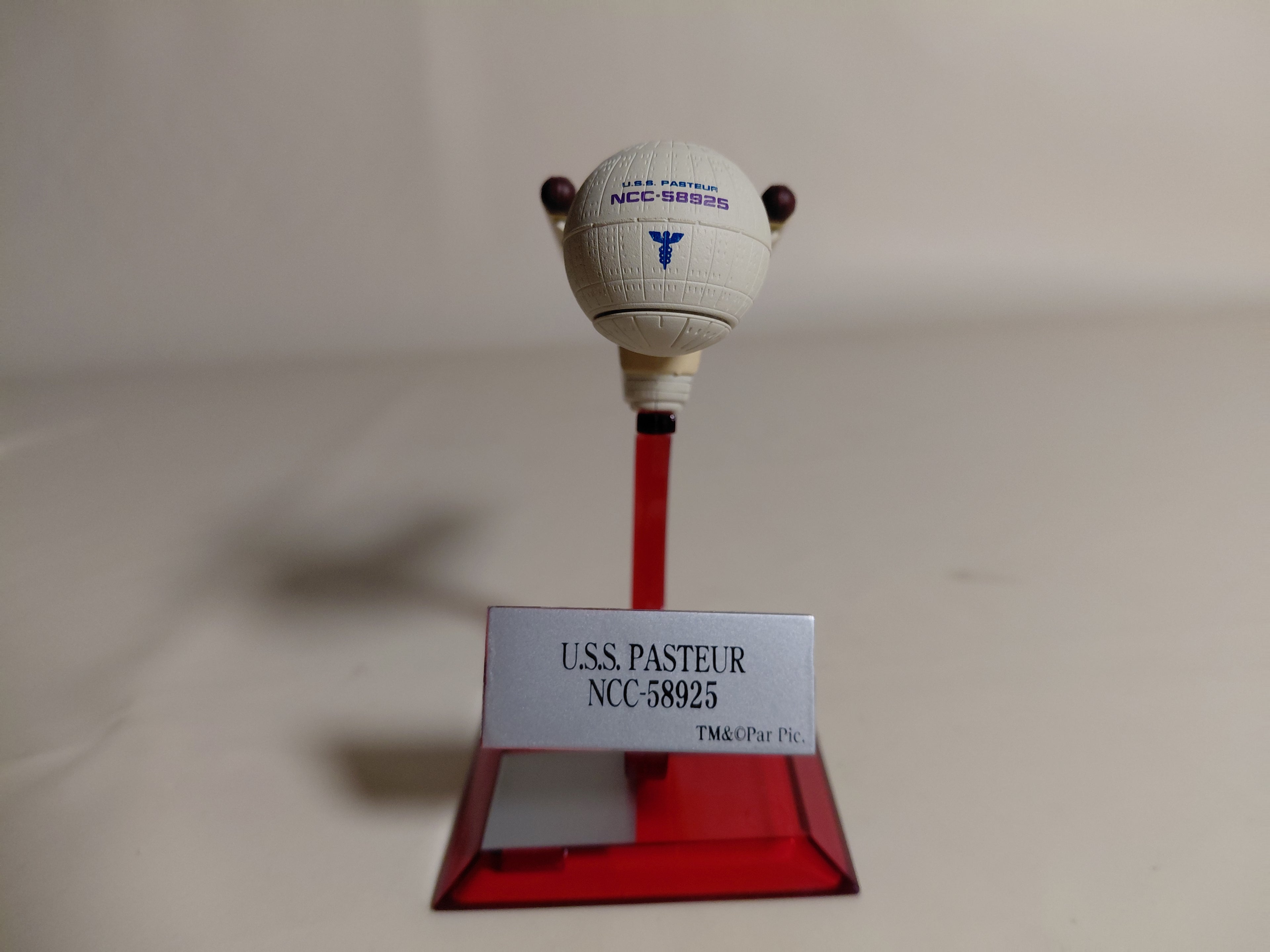 Furuta Star Trek Vol 3 Beta Series No.2 U.S.S. Pasteur NCC-58925 Miniature