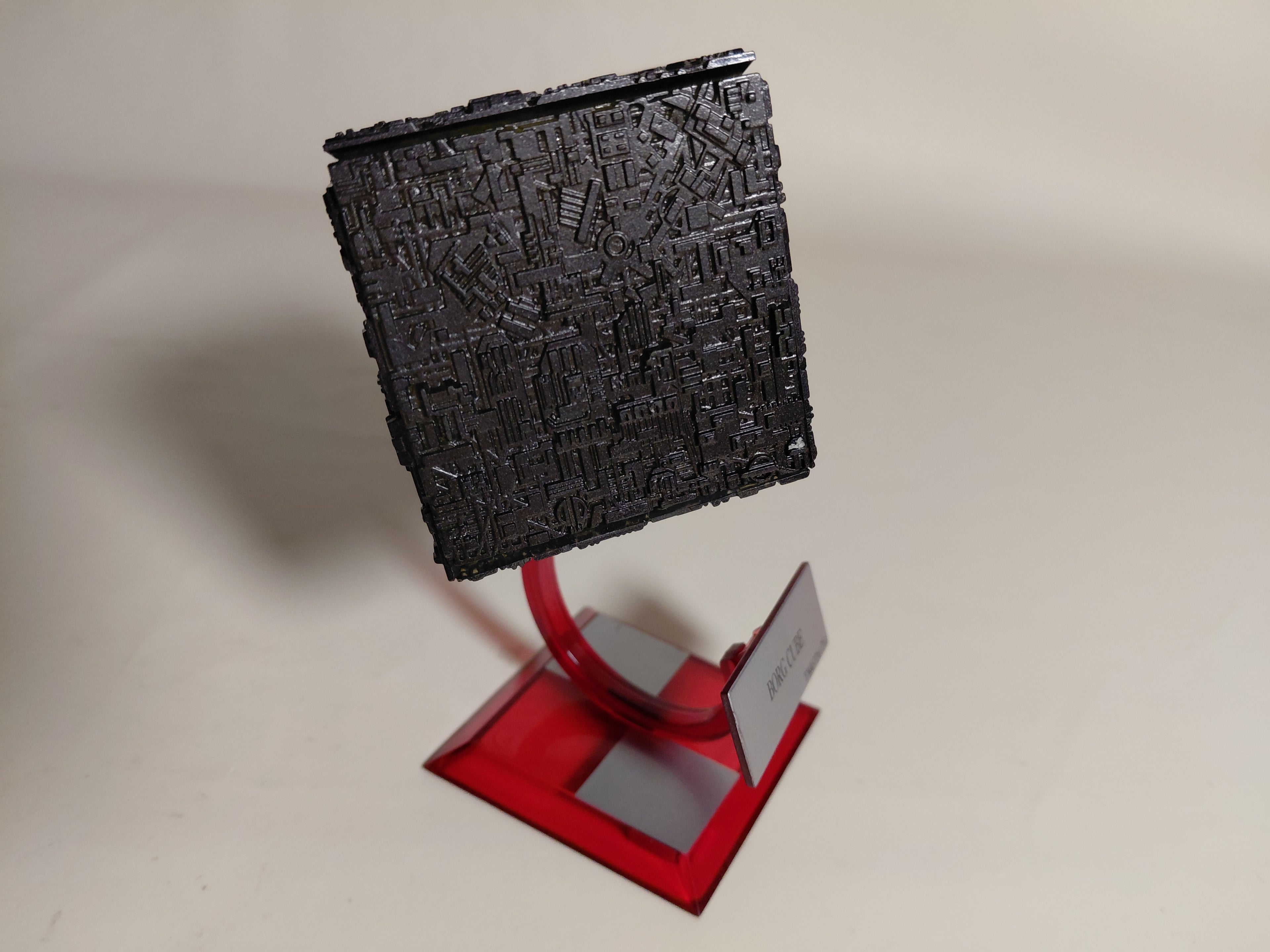 Star Trek Borg Cube Collectible Display spaceship model
