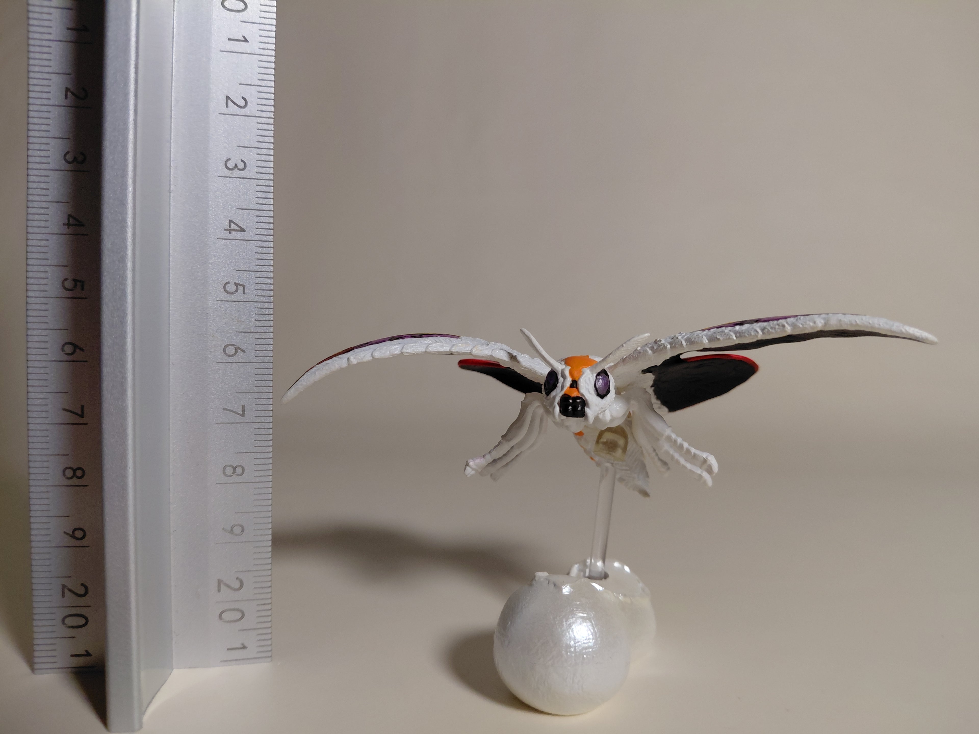 HG Godzilla 8 Godzilla Mothra King Ghidorah Large Monster Total Attack Gashapon Mothra 2001