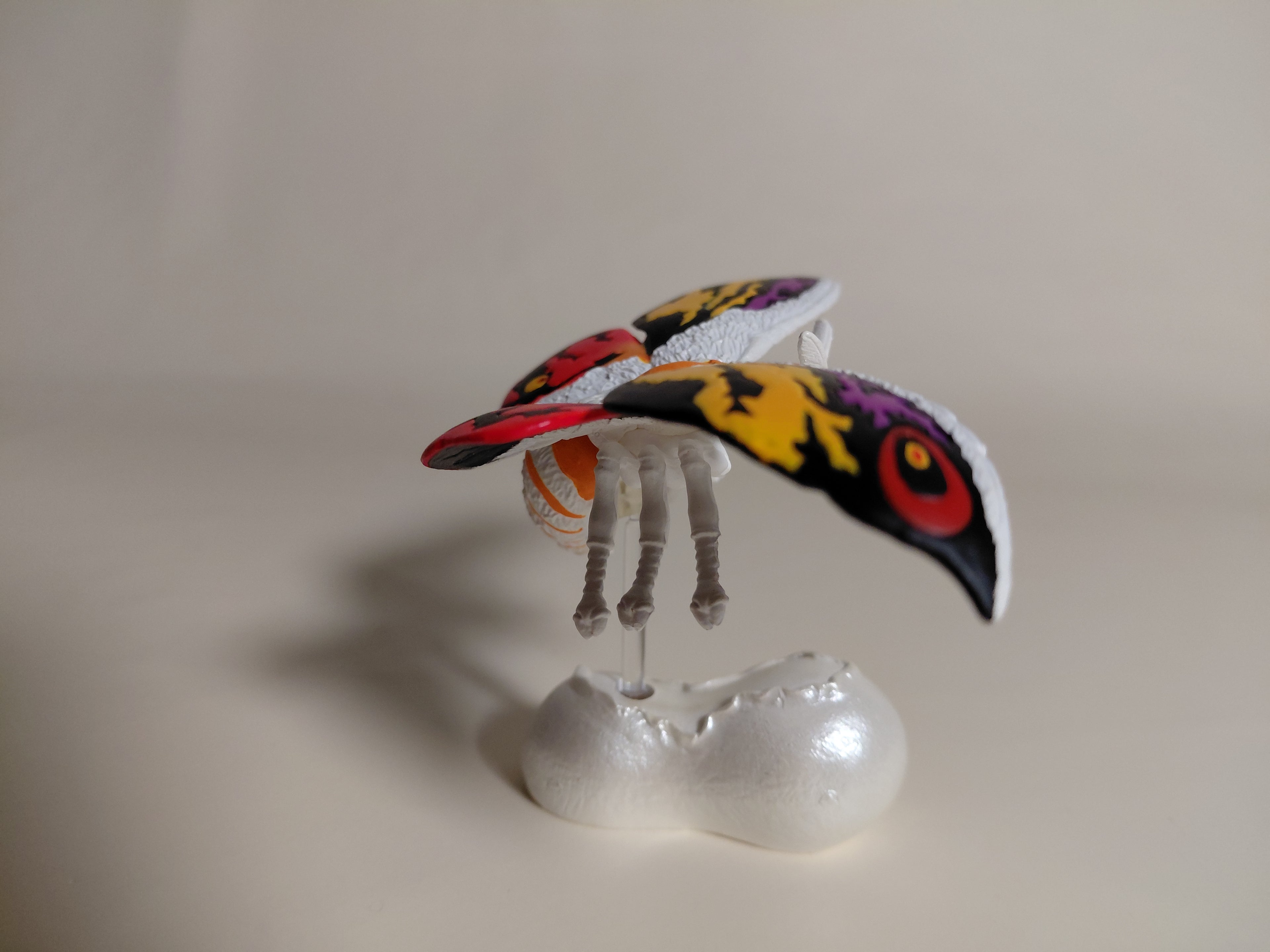 HG Godzilla 8 Godzilla Mothra King Ghidorah Large Monster Total Attack Gashapon Mothra 2001