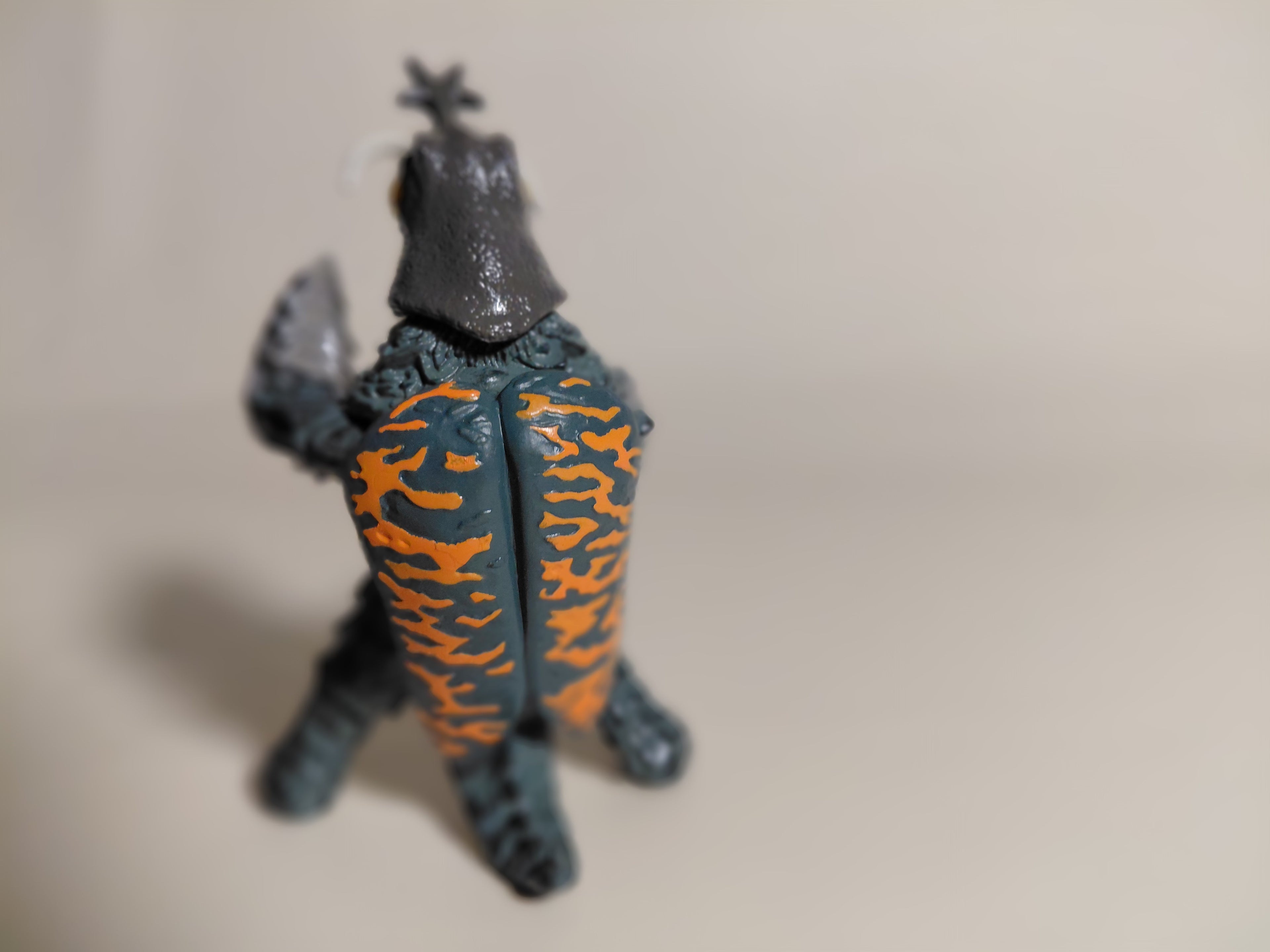 Godzilla Bandai HG 8 Megalon Vintage Gashapon Mini Figure Japan