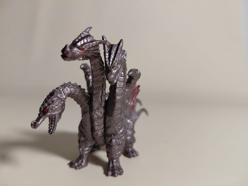 1997 Godzilla HG Series 3 2.5" Desghidorah Death Ghidorah Figure Builder Bandai