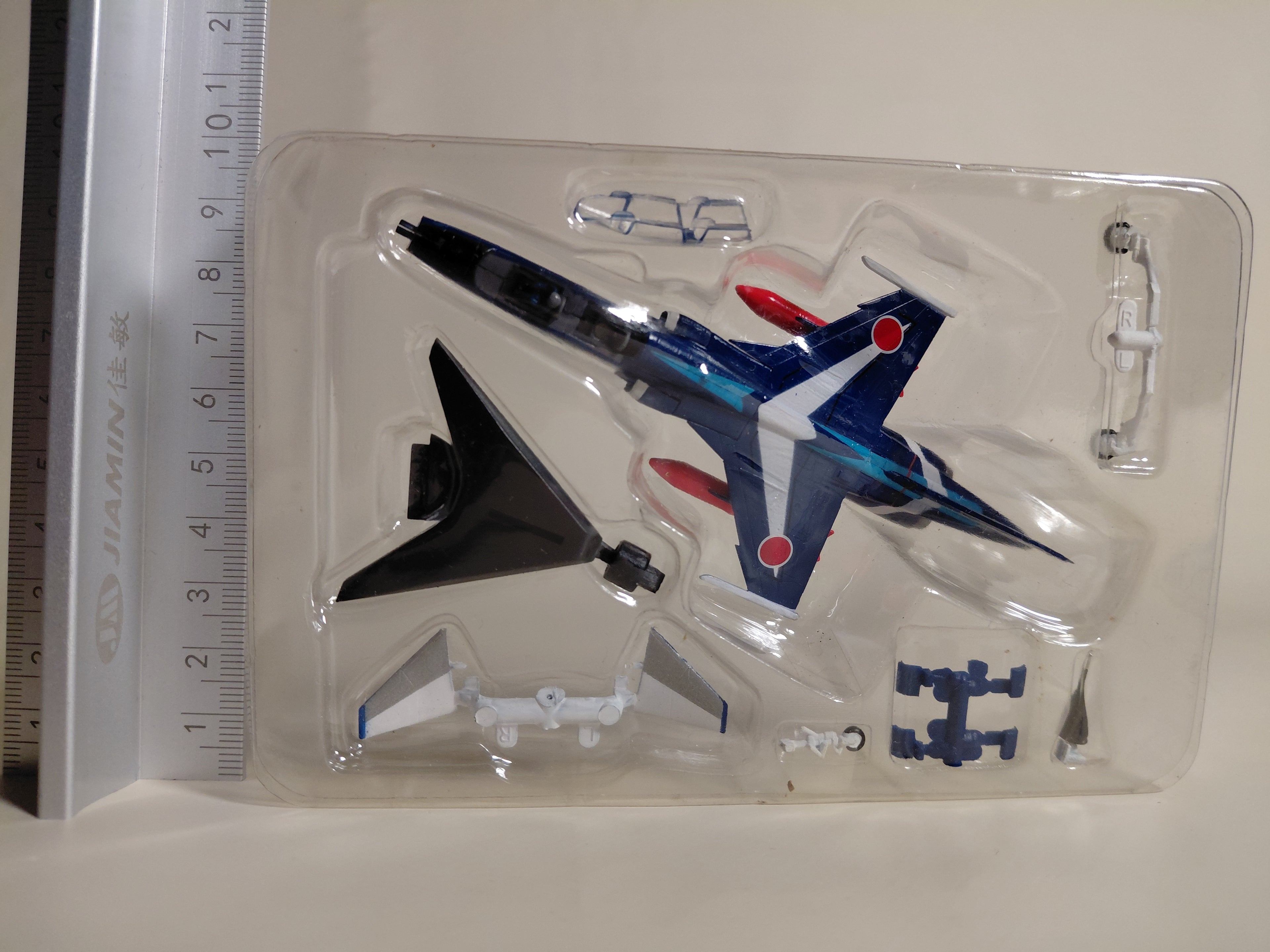 F-Toys 1/144 T-2 Training Machine, Japanese Wings Collection Special Ver. 02B Blue Impulse Special
