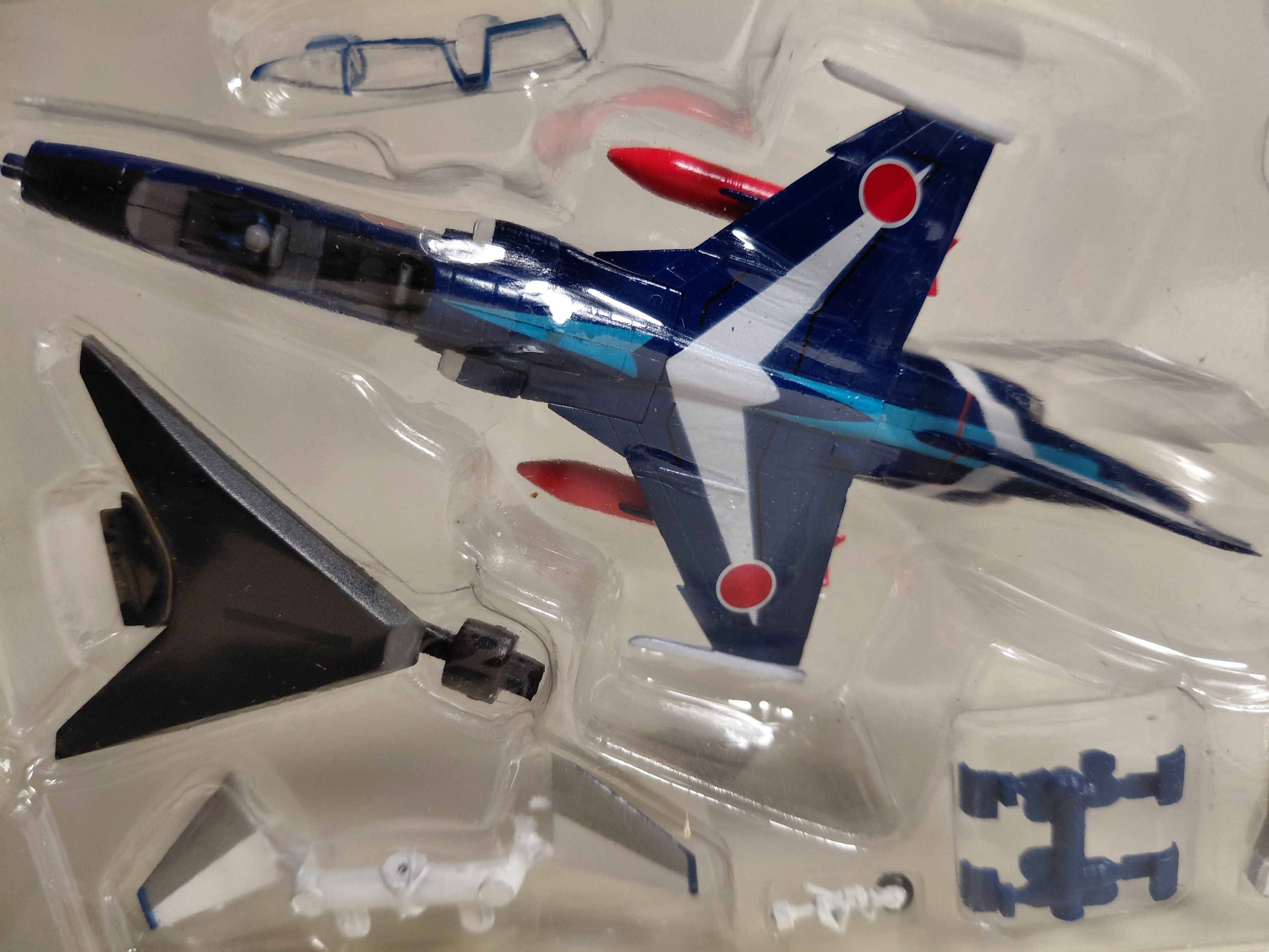 F-Toys 1/144 T-2 Training Machine, Japanese Wings Collection Special Ver. 02B Blue Impulse Special