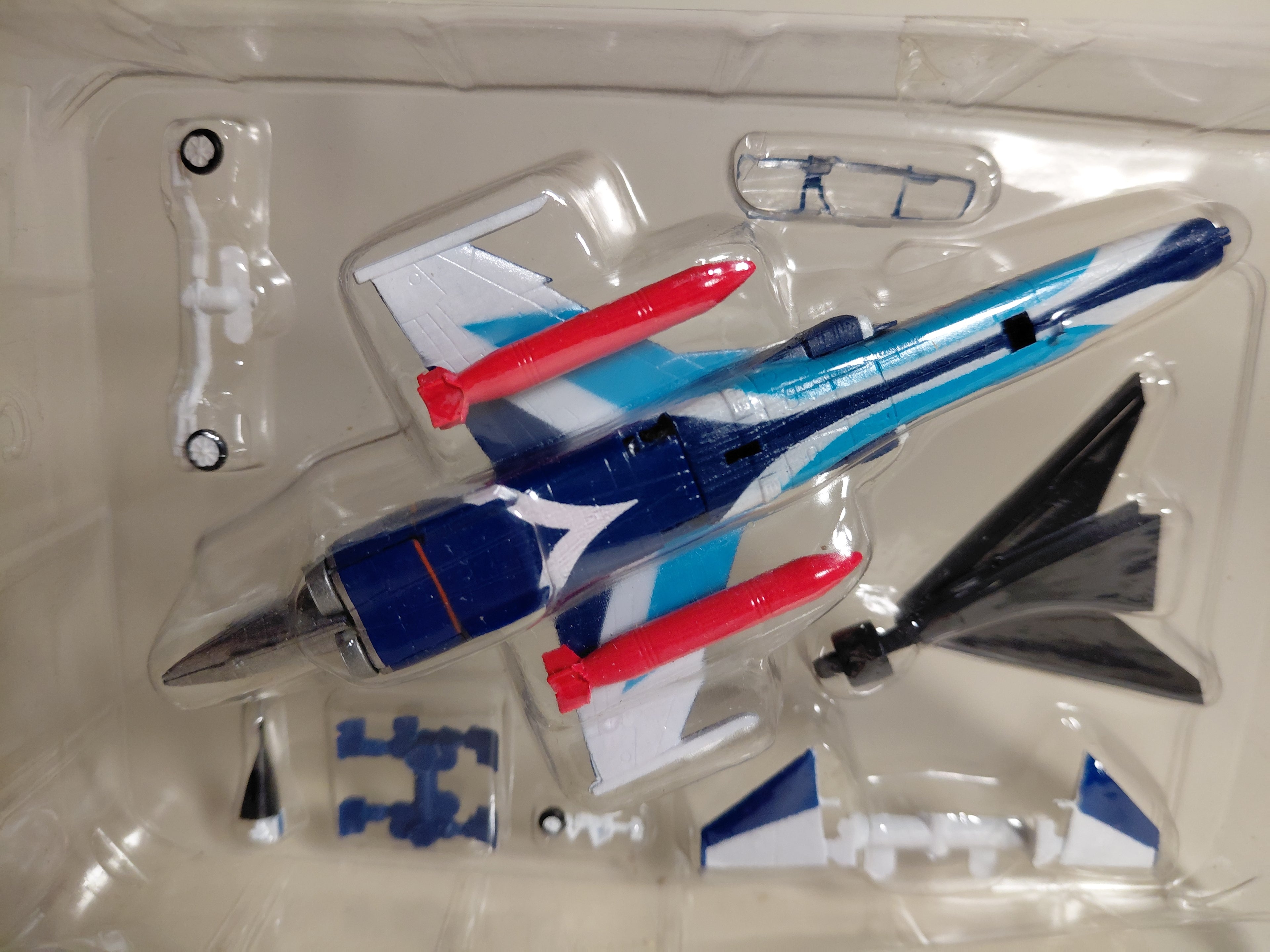 F-Toys 1/144 T-2 Training Machine, Japanese Wings Collection Special Ver. 02B Blue Impulse Special