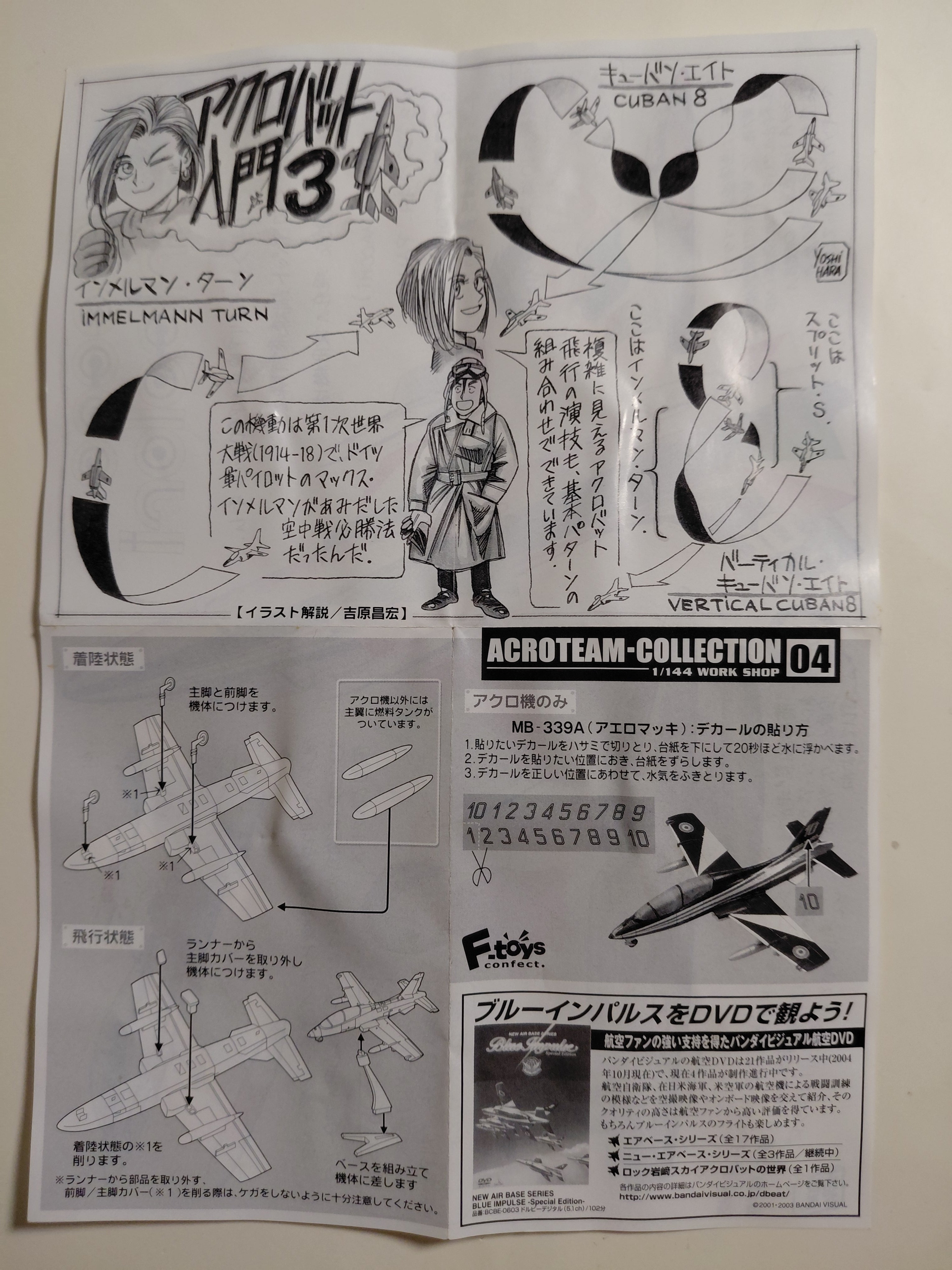 Acro Team Collection 1/144 Aeromachchi MB-339A Secret