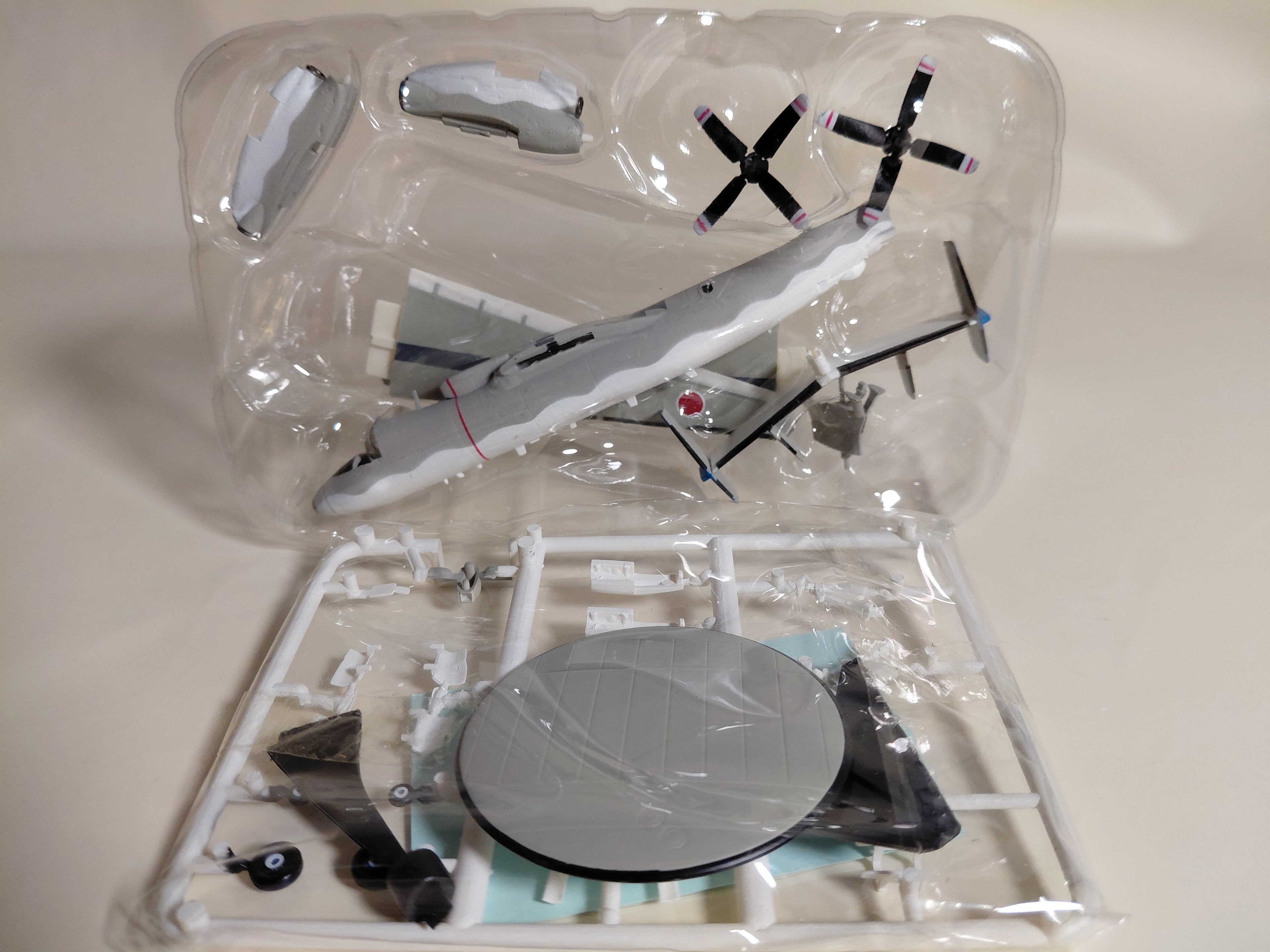 1/144 F-Toys E-2C Hawkeye AWAC JMSDF Defense Force 100,000 h.Maritime patrol(1S)