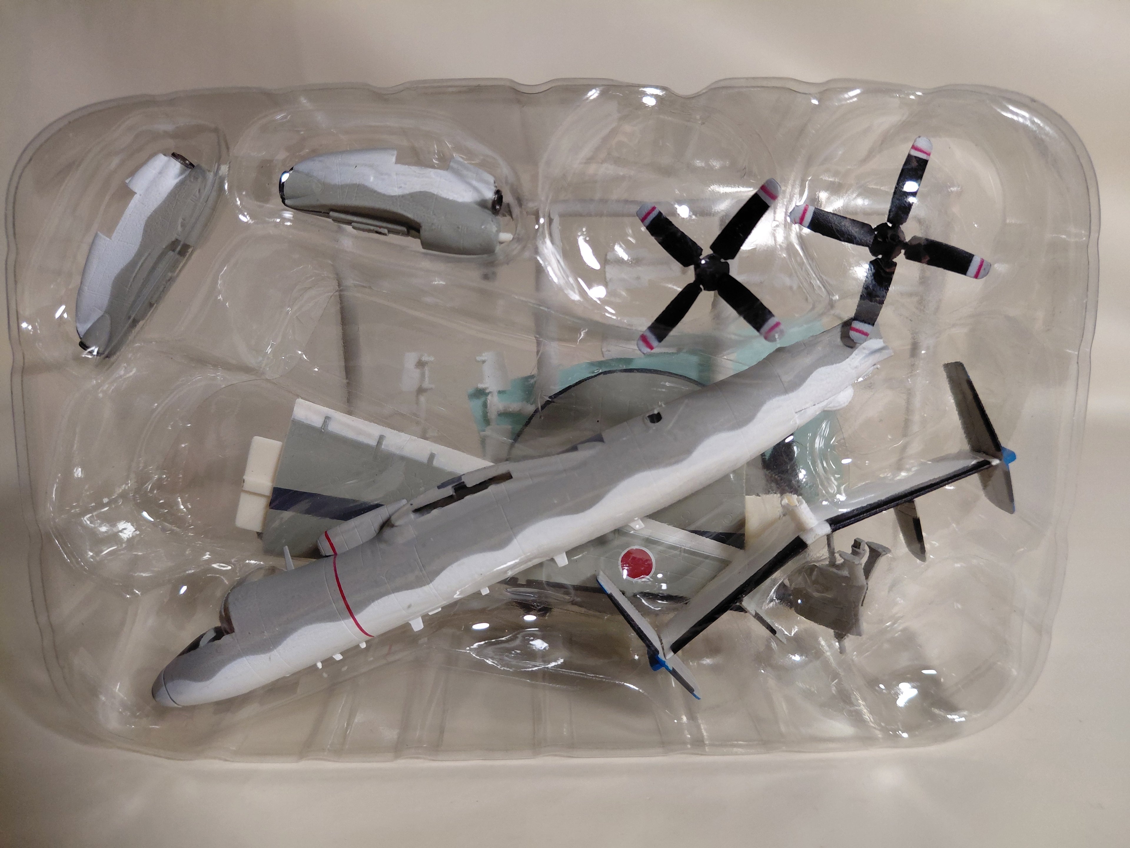 1/144 F-Toys E-2C Hawkeye AWAC JMSDF Defense Force 100,000 h.Maritime patrol(1S)