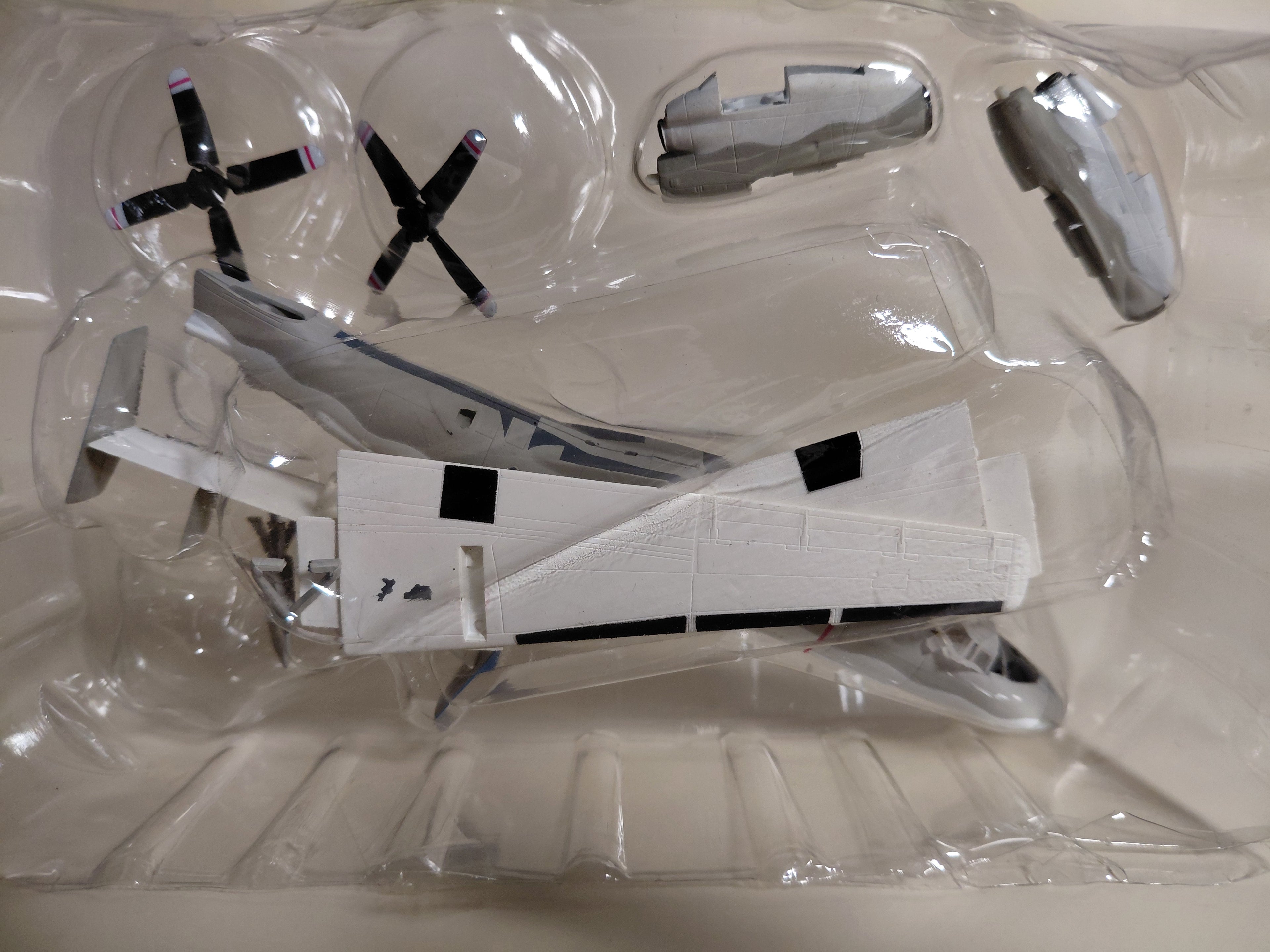 1/144 F-Toys E-2C Hawkeye AWAC JMSDF Defense Force 100,000 h.Maritime patrol(1S)