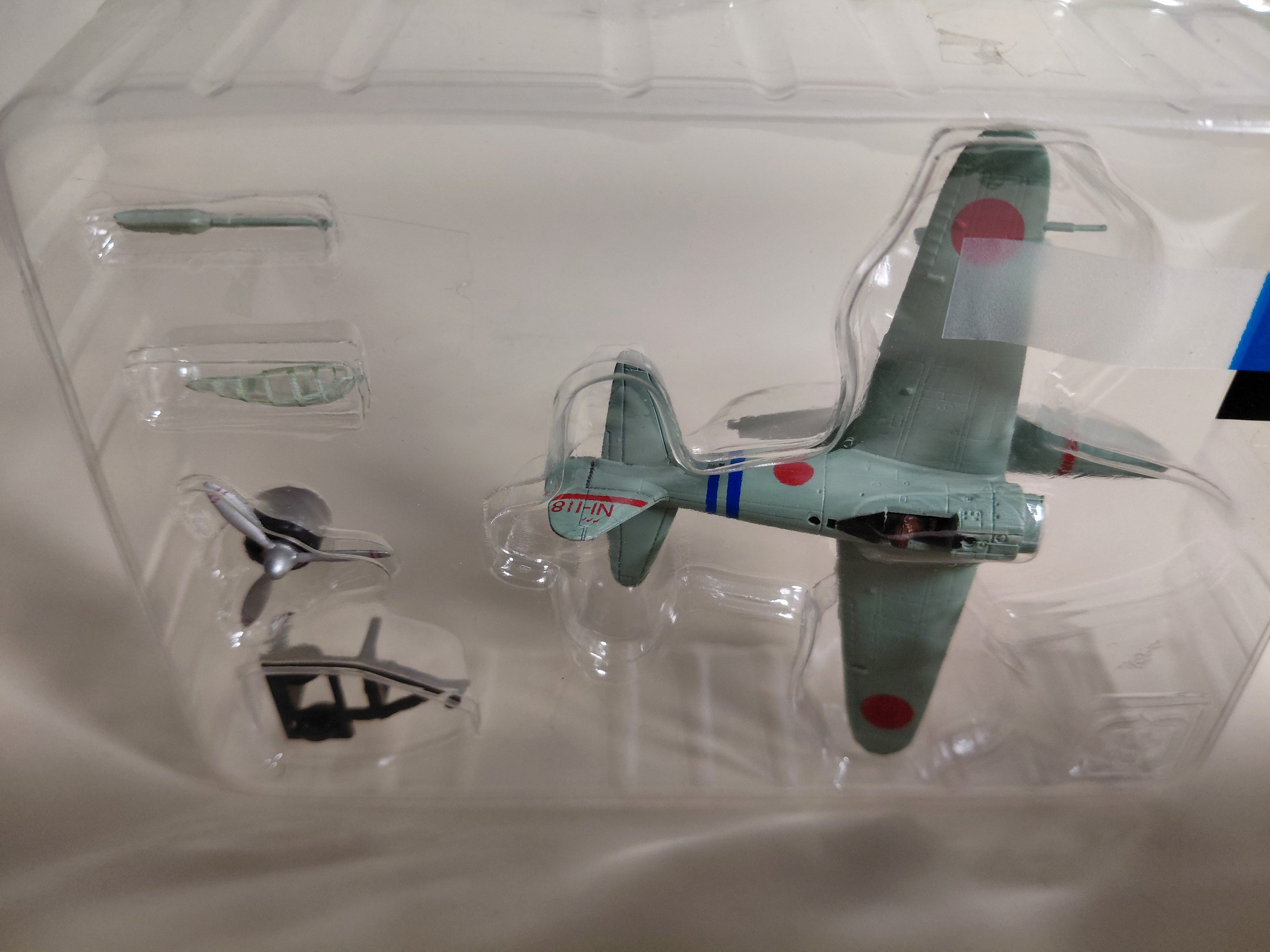 Zipangu Encyclopedia Secret Maritime Self-Defense Force Type 2 Seaplane Fighter 1/144 Airplane Kit Collection Military Aircraft Figure, Zipangu Candy Toy F-toys