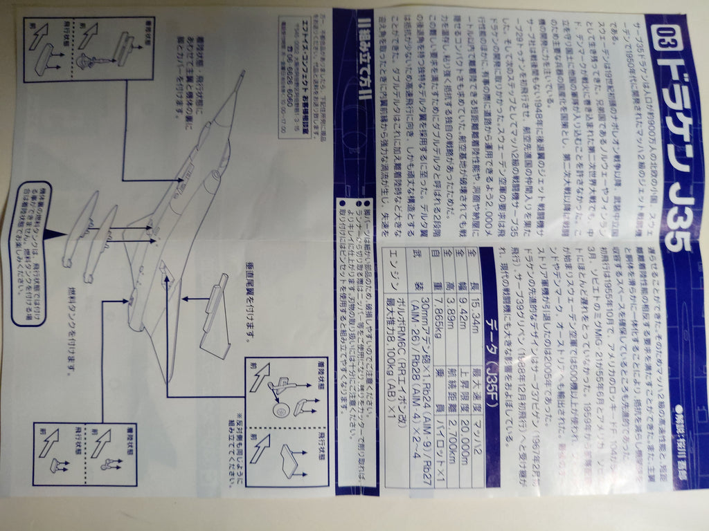 70's Jet Collection - J35 Draken Secret item