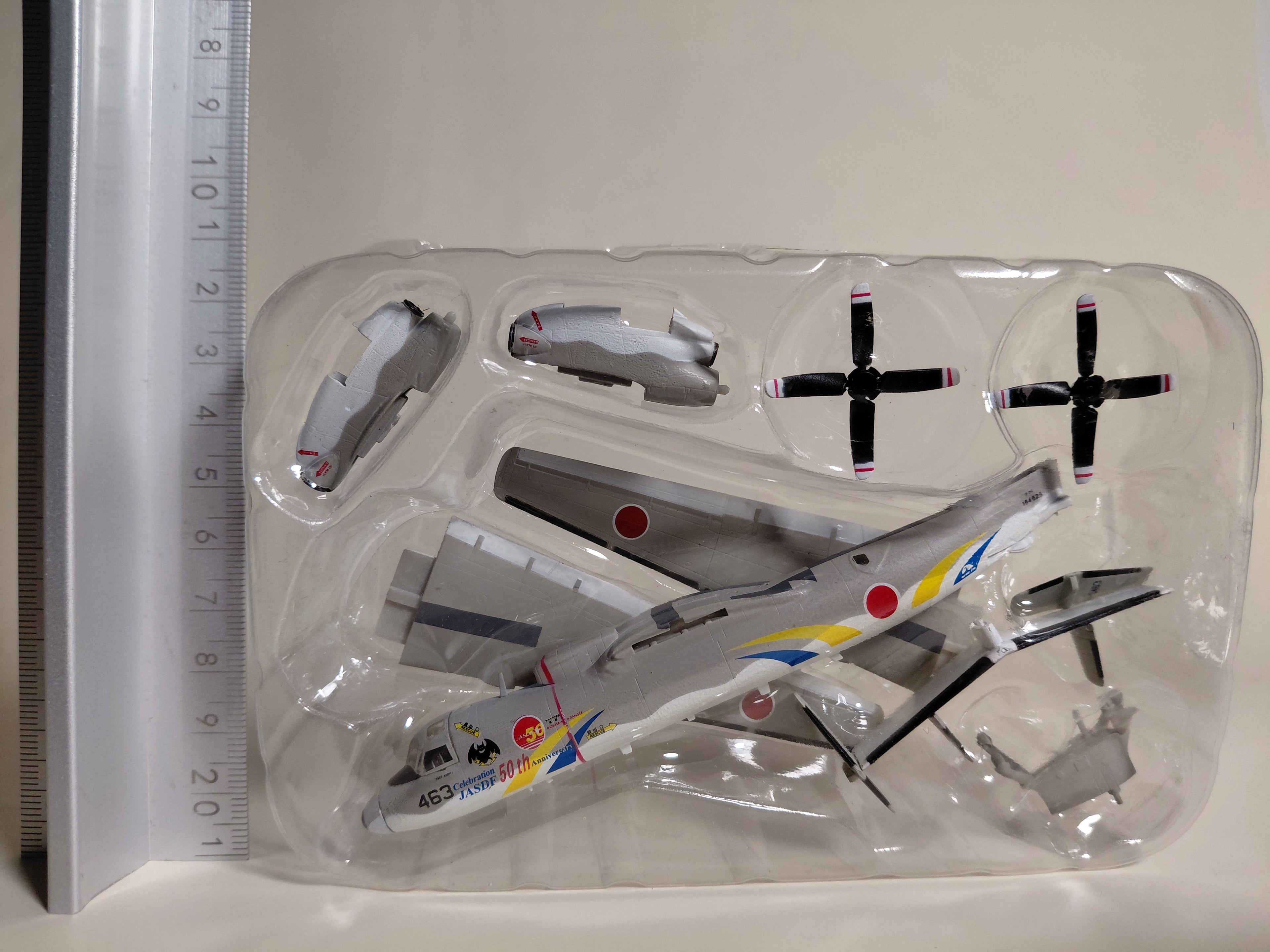 WF2011 (Summer) Limited Edition E-2C Japan Air Self-Defense Force 50th Anniversary Commemorative Paint Scheme Misawa Air Base 601st Squadron No. 463 1/144 F-toys Wonder Festival Limited Hawkeye JASDF