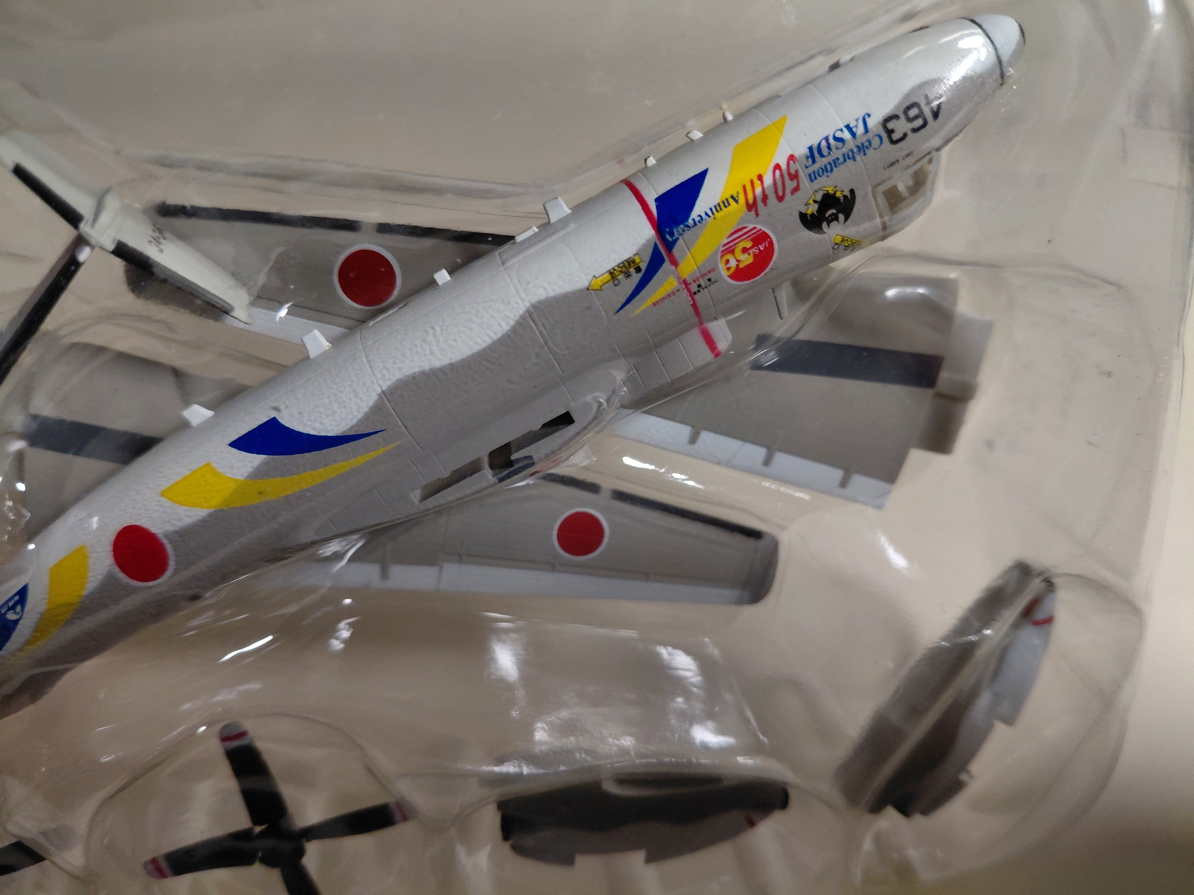 WF2011 (Summer) Limited Edition E-2C Japan Air Self-Defense Force 50th Anniversary Commemorative Paint Scheme Misawa Air Base 601st Squadron No. 463 1/144 F-toys Wonder Festival Limited Hawkeye JASDF