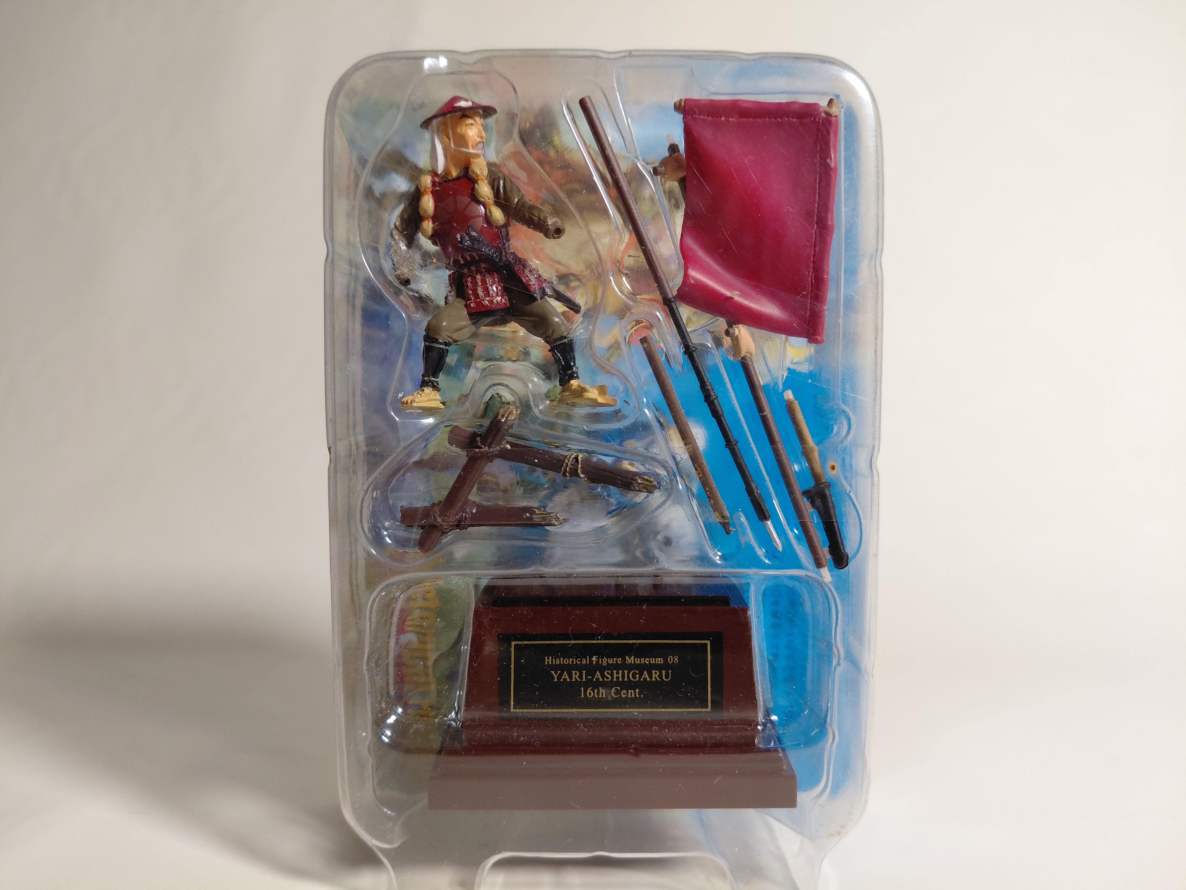 Spearman (Red) Secret: Mini Figure ☆ Kaiyodo ☆ Historical Figure Museum PART 1 Sengoku Conqueror
