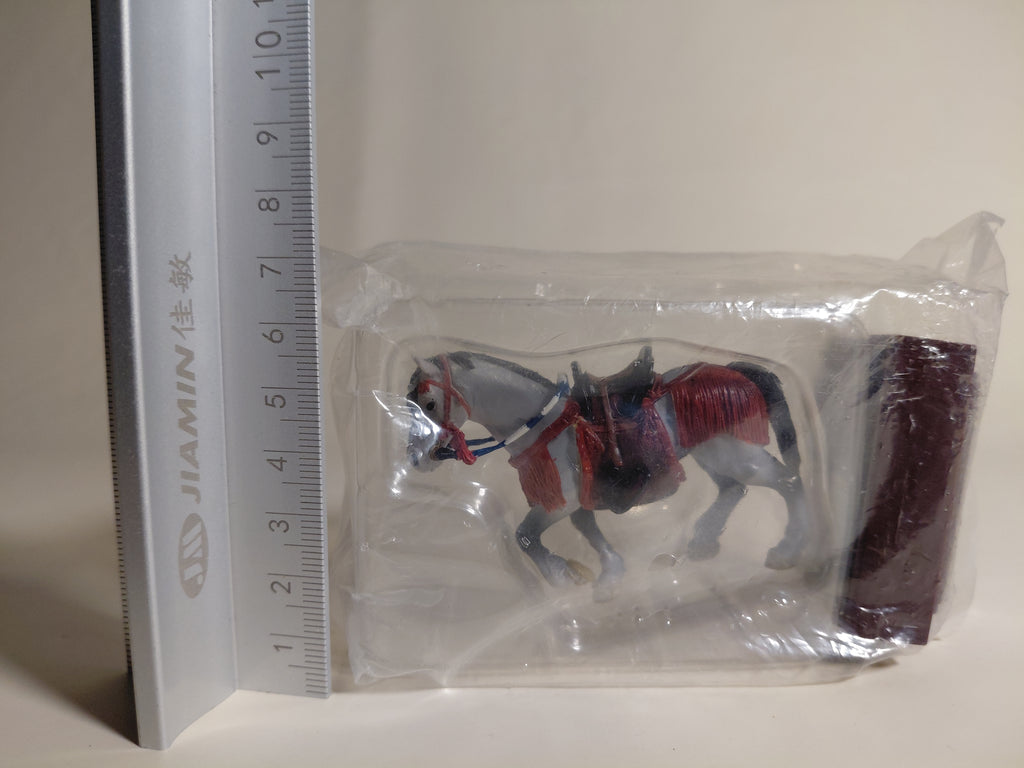 Trading Figure 32b. Warhorse of the Sengoku Period (Gray) "Historical Figure Museum Sengoku Fuunroku 4"