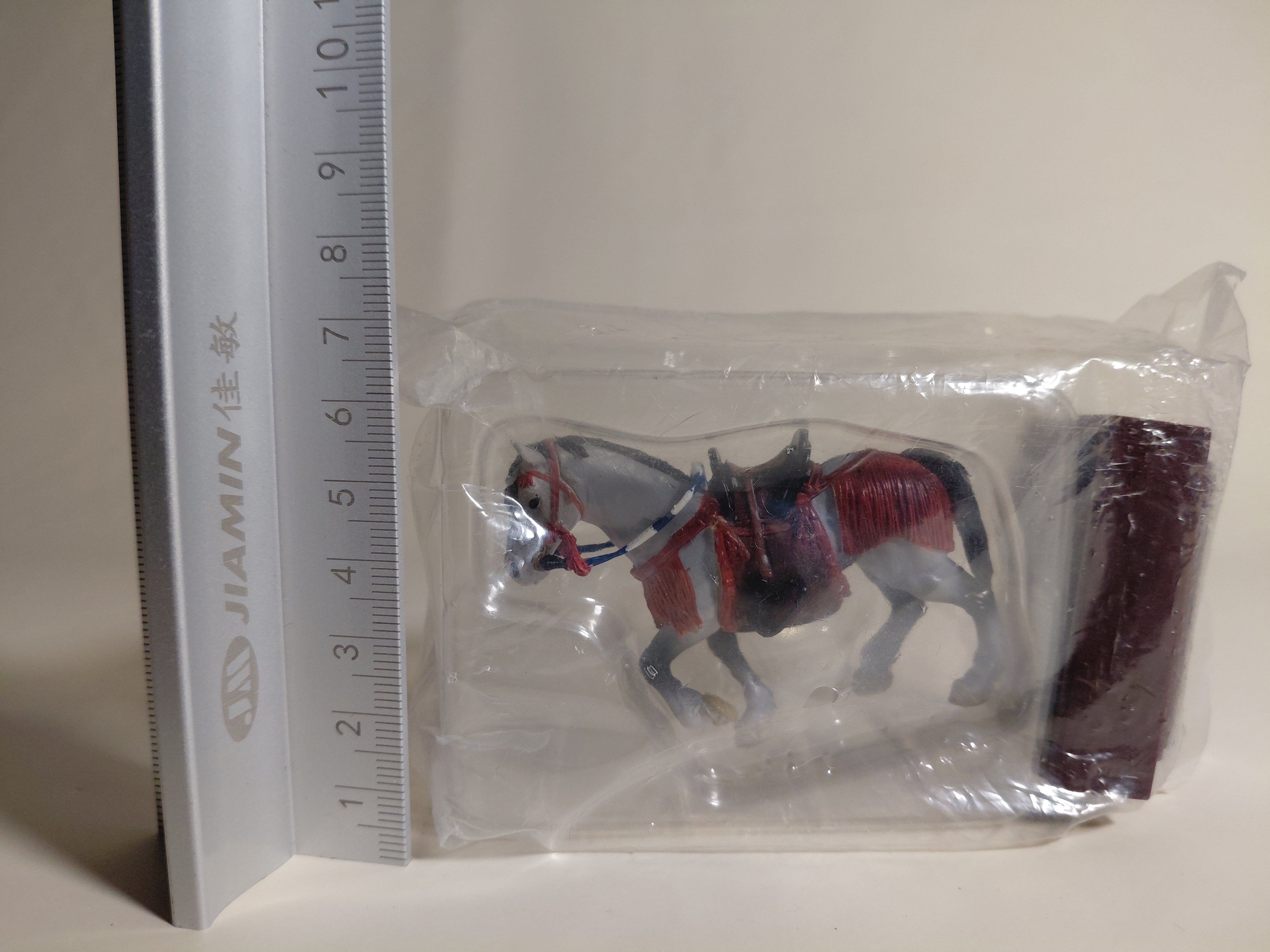 Trading Figure 32b. Warhorse of the Sengoku Period (Gray) "Historical Figure Museum Sengoku Fuunroku 4"