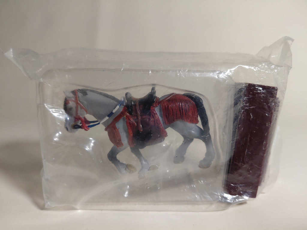 Trading Figure 32b. Warhorse of the Sengoku Period (Gray) "Historical Figure Museum Sengoku Fuunroku 4"